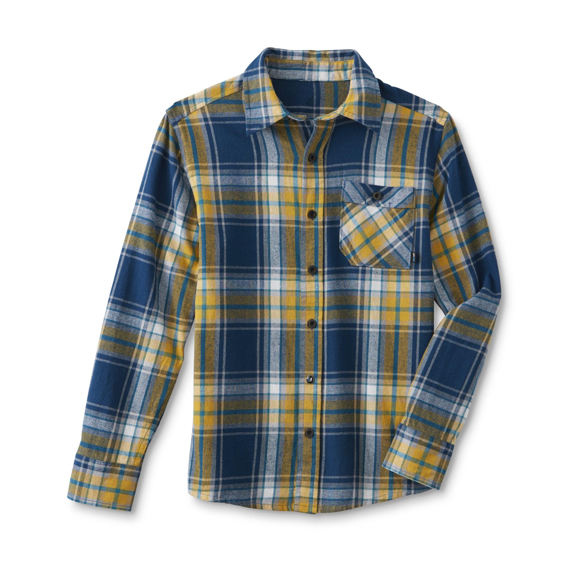 Amplify Boy's Flannel Shirt - Plaid
