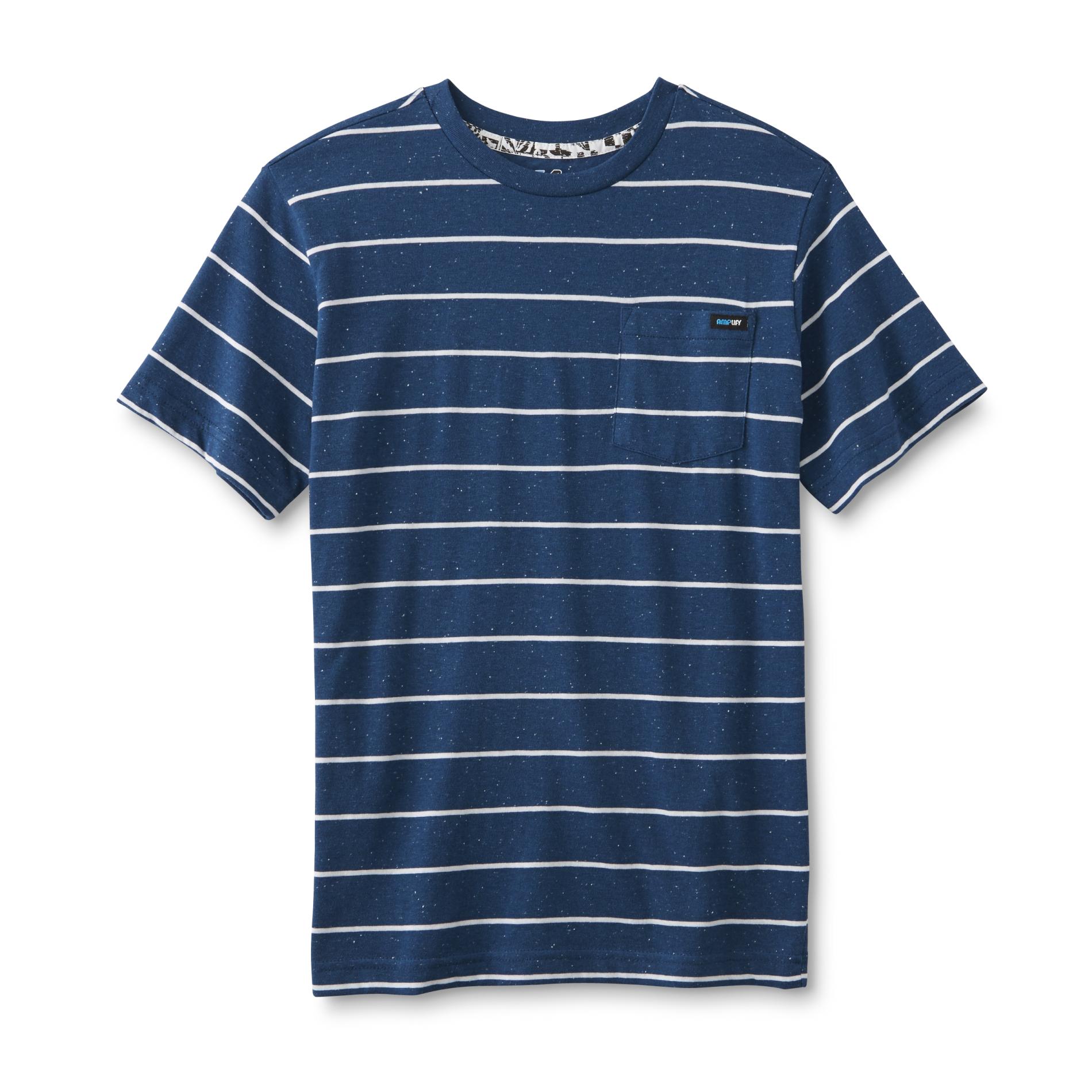 Amplify Boys' T-Shirt - Flecks & Striped