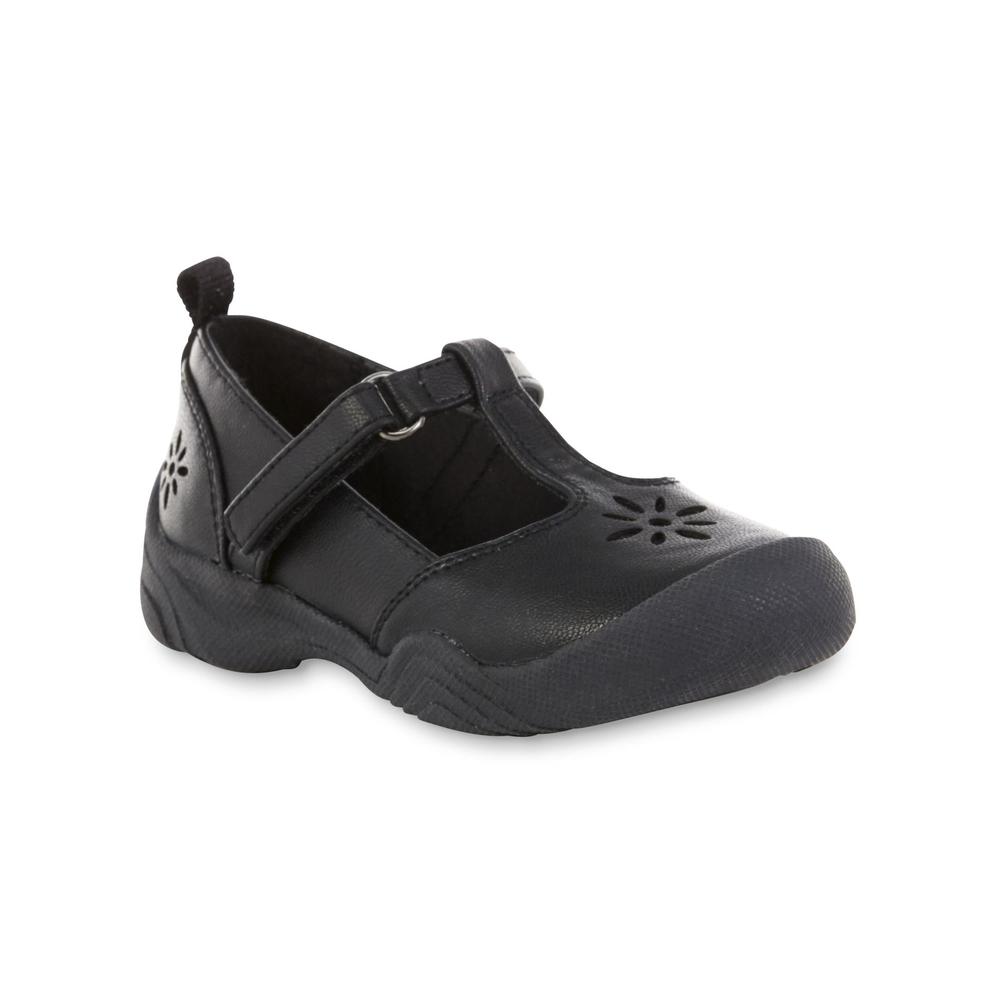 Simply Styled Toddler Girl's Britta Black Mary Jane Shoe