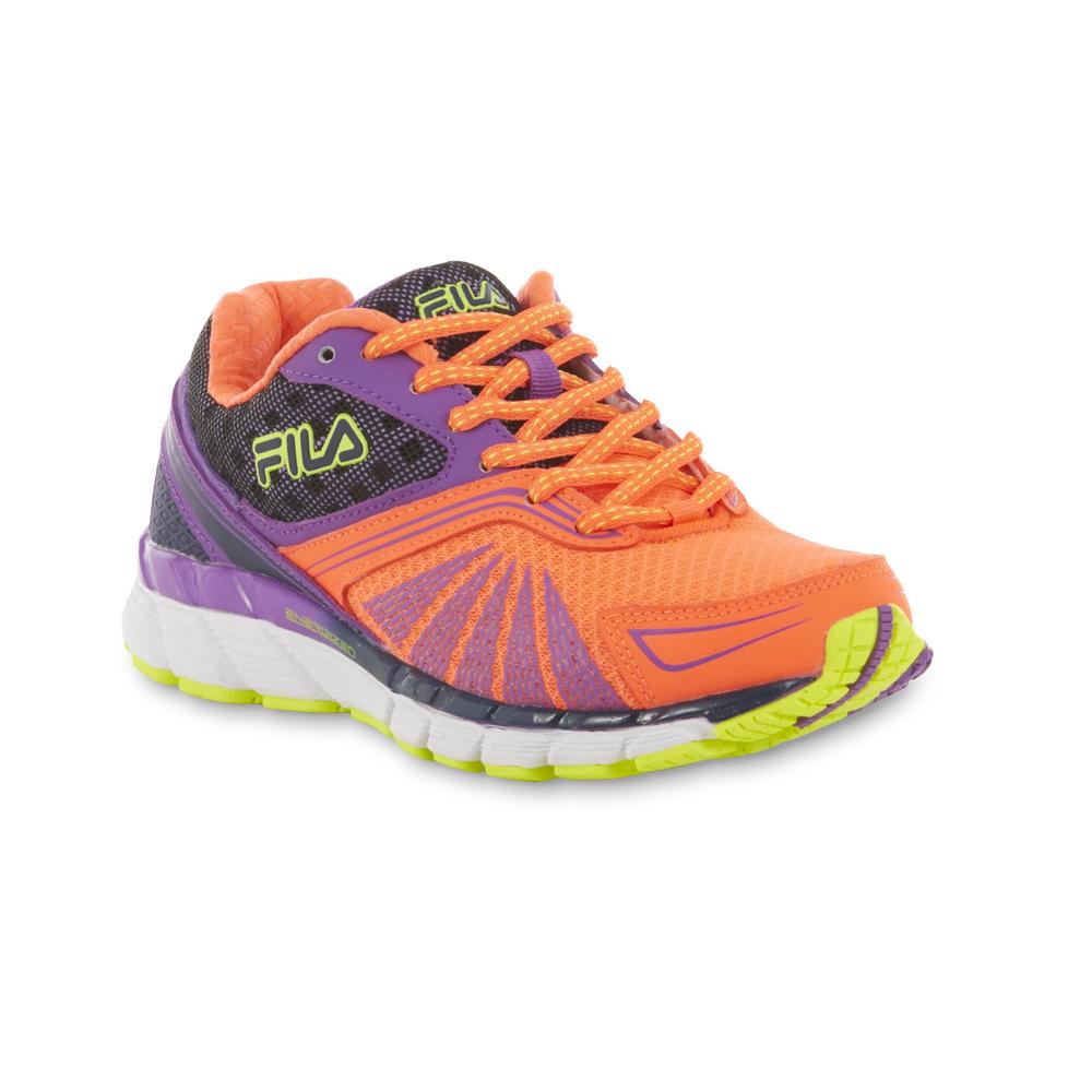 Fila Women's Electrovolt 2 Orange/Purple/Yellow Athletic Shoe