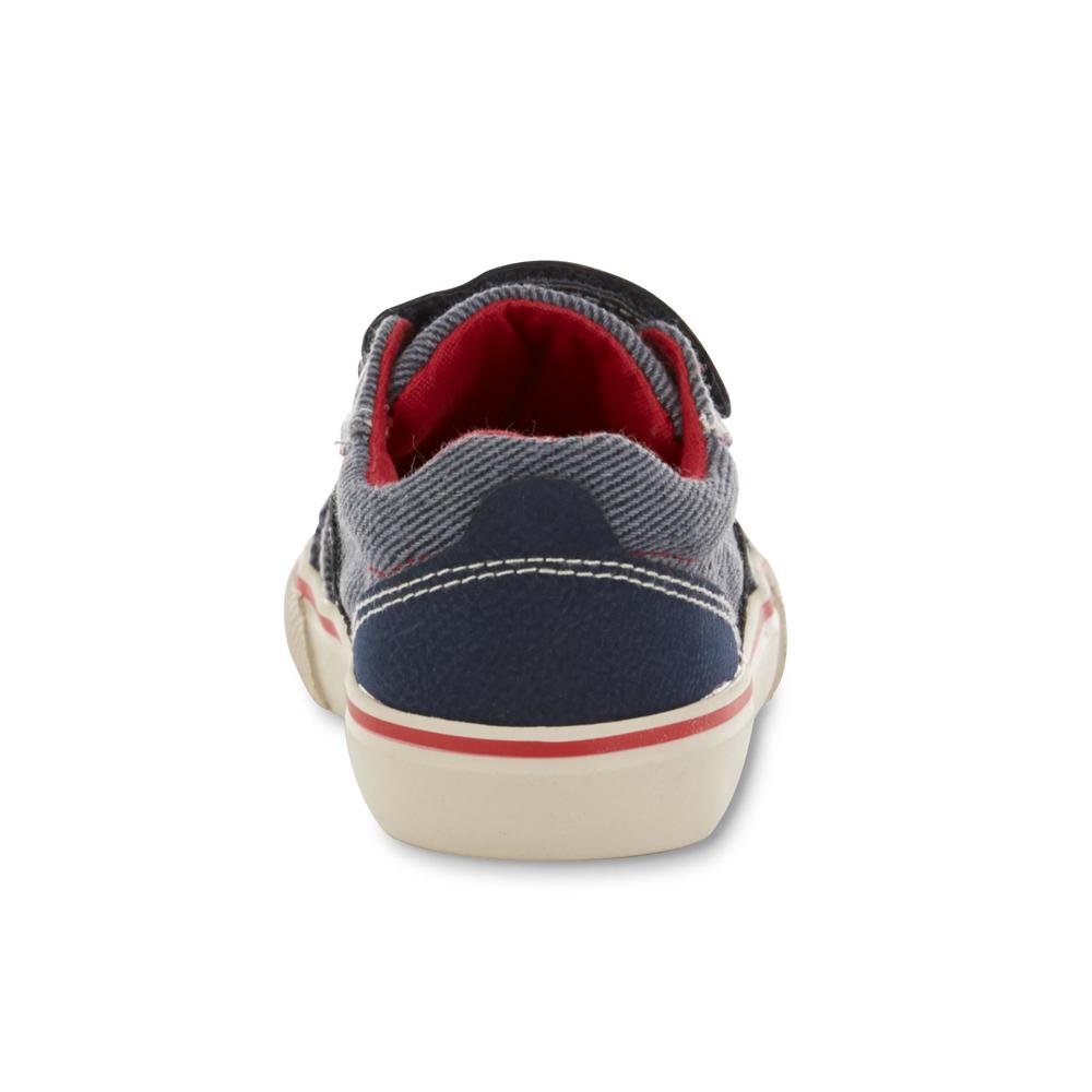 Roebuck & Co. Toddler Boy's Charlie Blue/Red Sneaker