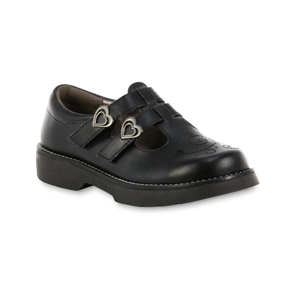 Simply Styled Girl's Kam Black Mary Jane Shoe