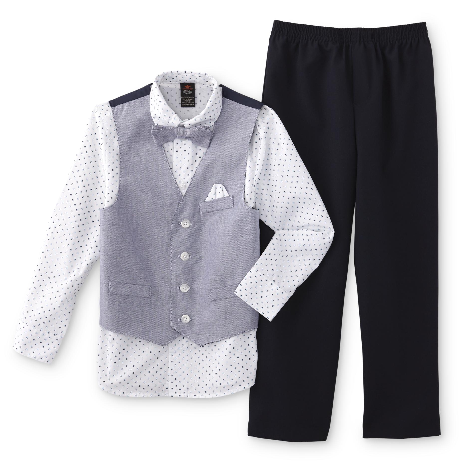 Dockers Infant & Toddler Boys' Dress Shirt, Vest, Bow Tie & Dress Pants
