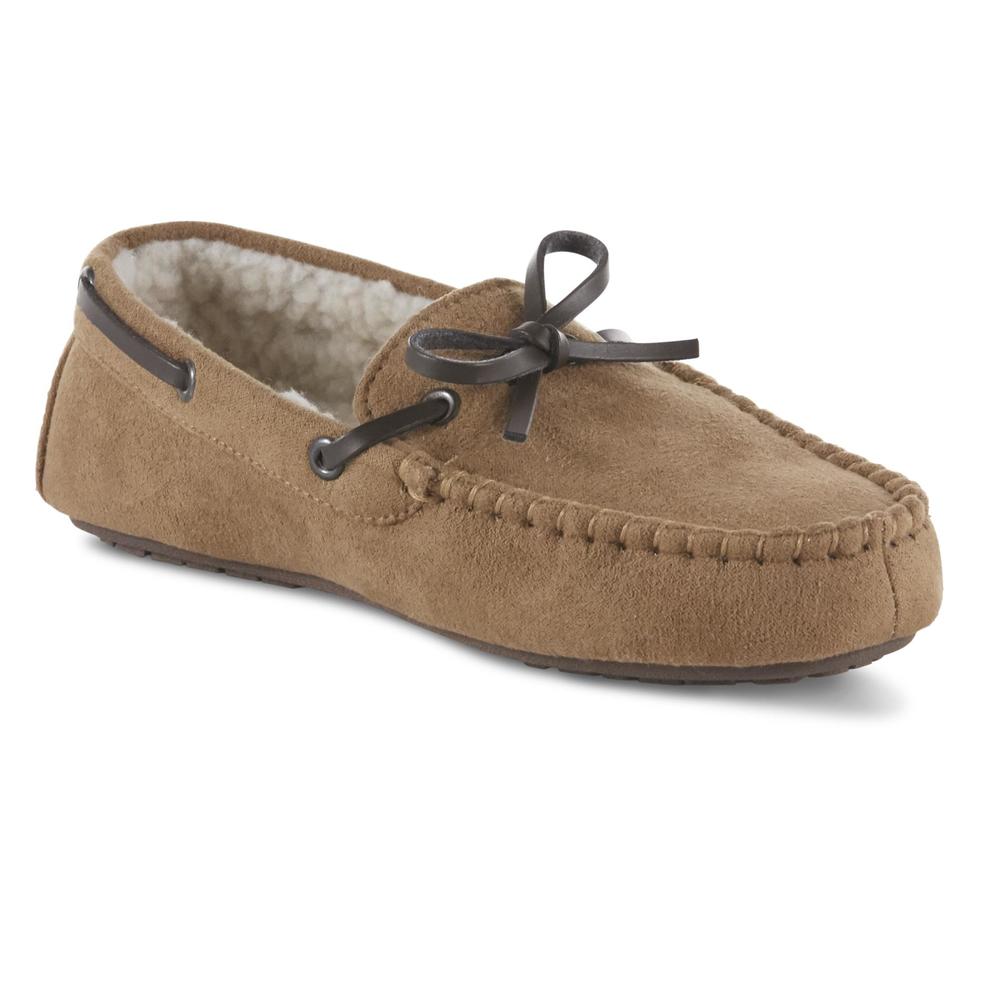 Route 66 Boys' Dylan Brown Moccasin Slipper