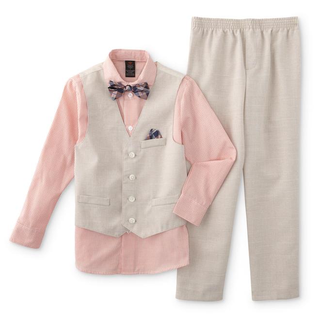 Dockers Infant & Toddler Boys' Dress Shirt, Vest, Bow Tie & Dress Pants