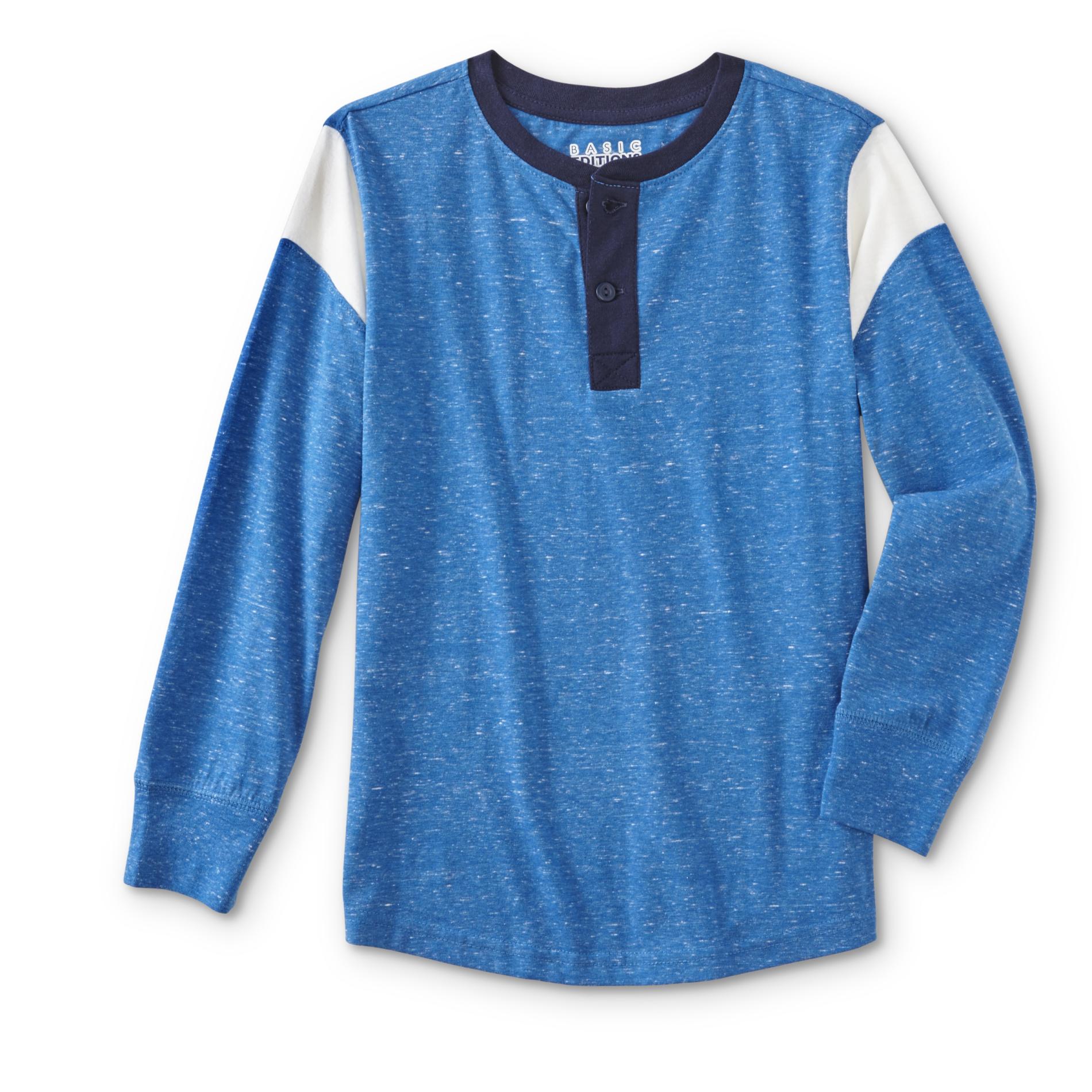 thumbnail image 2 of Toddler Henley Shirts HahaNice Toddler Boys Henley Shirts - Long 2 of 13