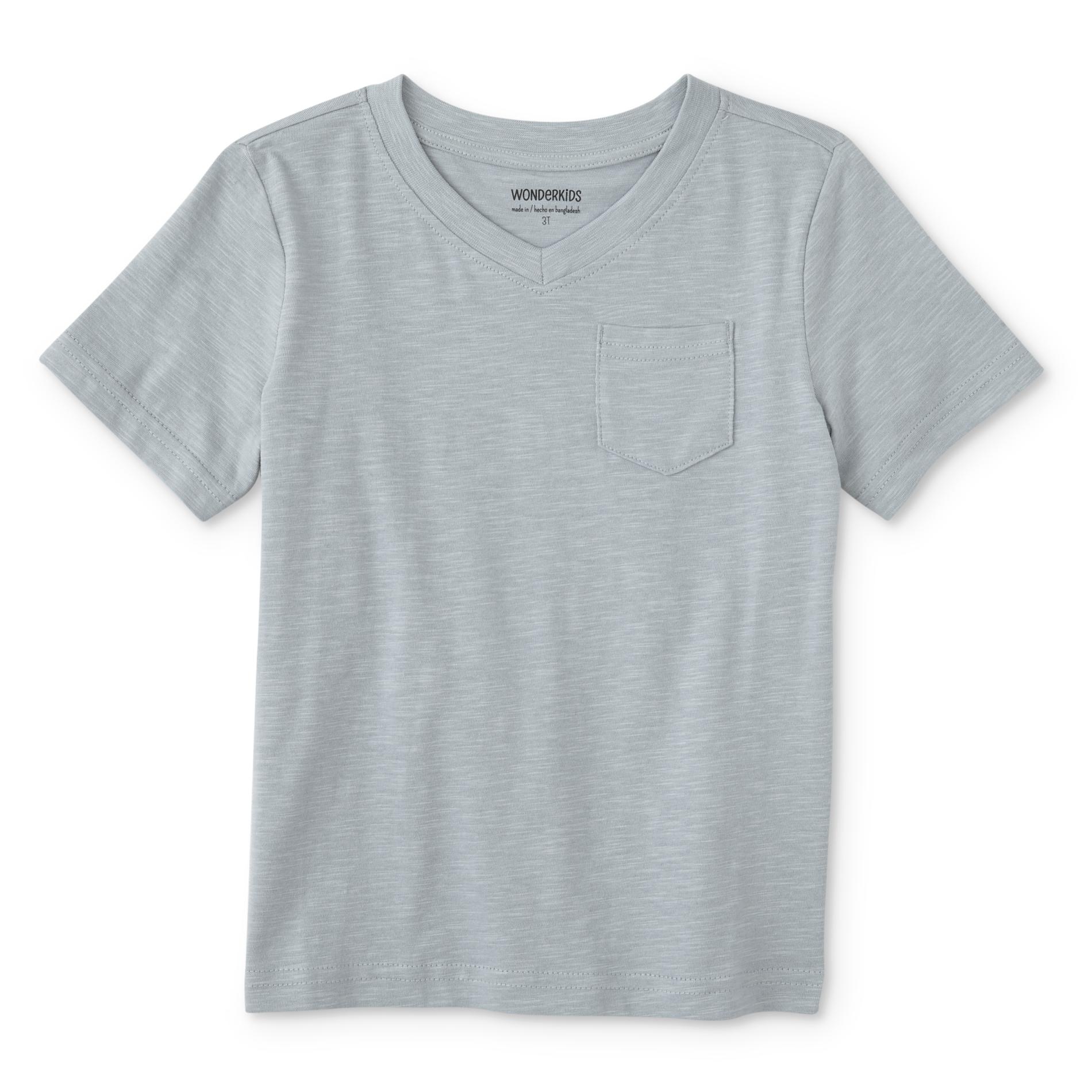WonderKids Infant & Toddler Boys' V-Neck Pocket T-Shirt, Size: 18 Months, Quarry WonderKids Infant & Toddler Boys' V-Neck Pocket T-Shirt, Size: 18 Months, Quarry