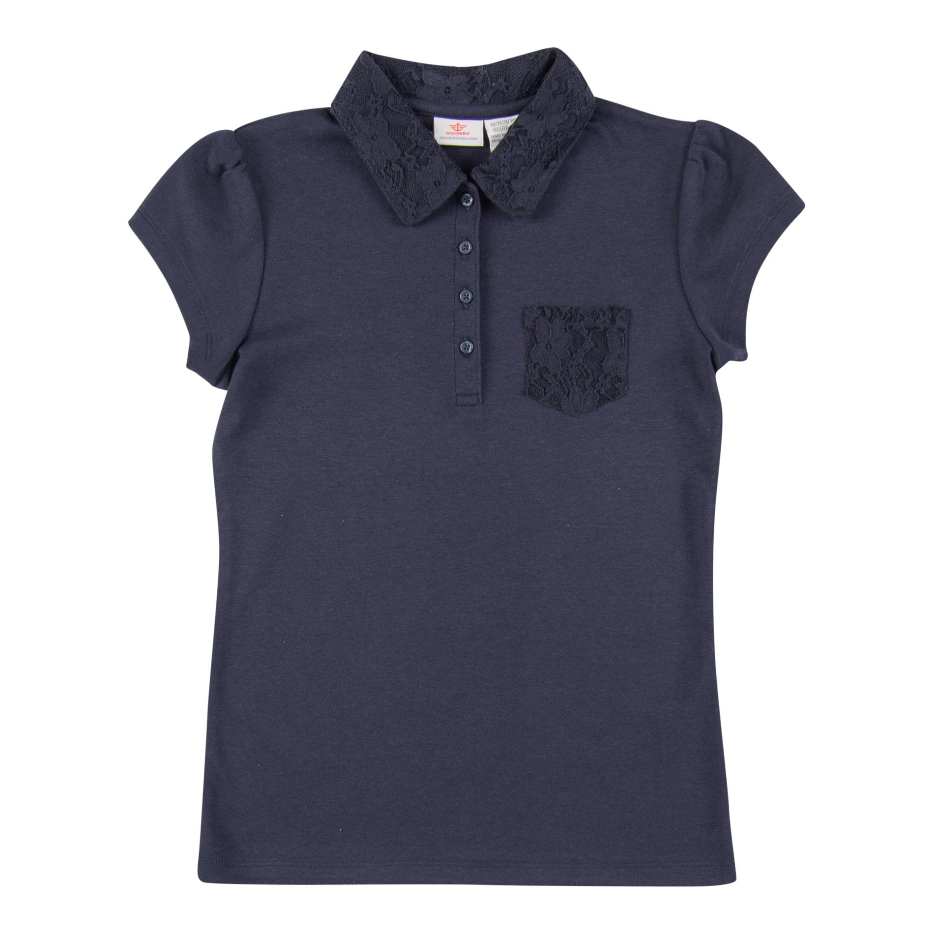 Dockers Girl's Embellished Polo Shirt
