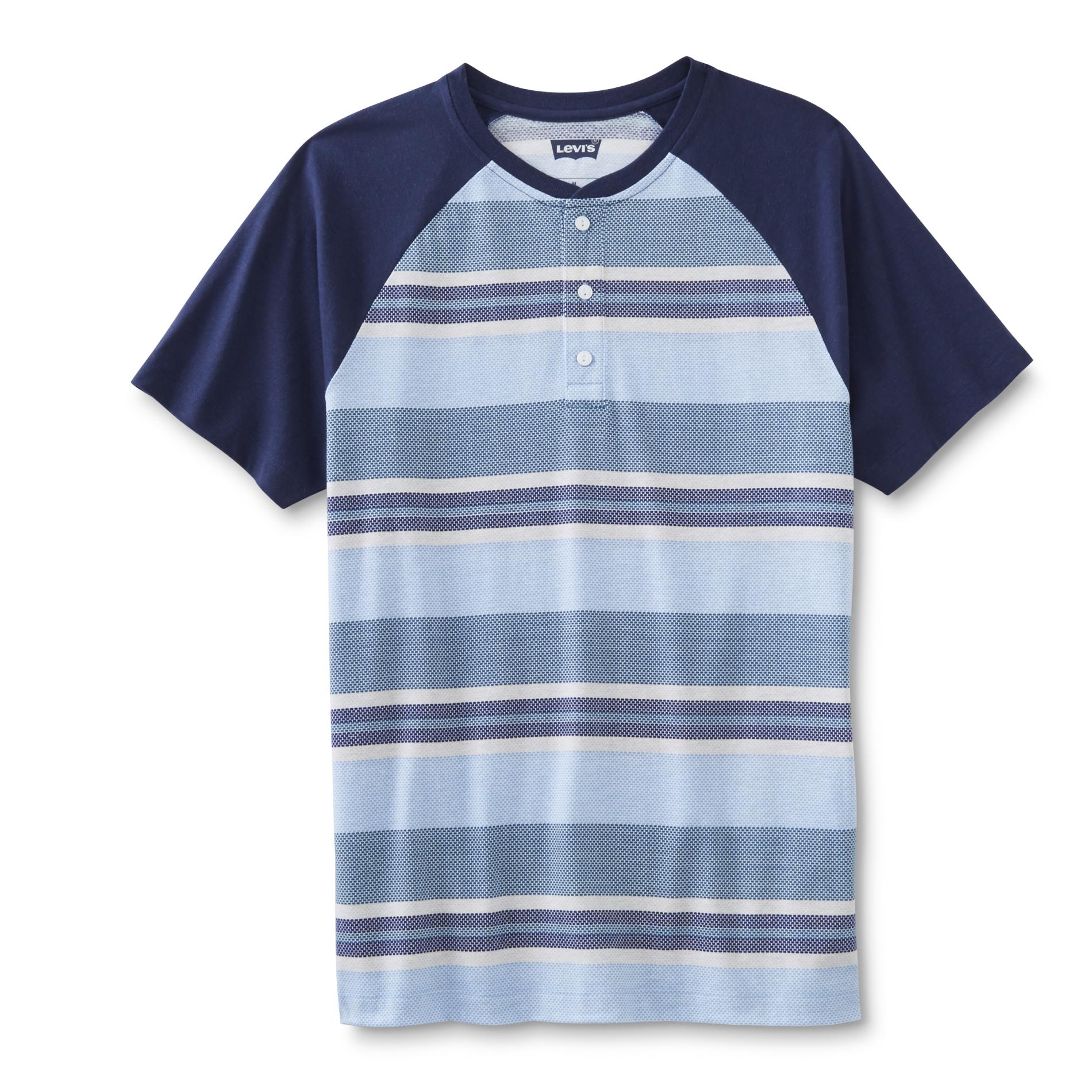 Levi's Men's Henley Shirt - Striped