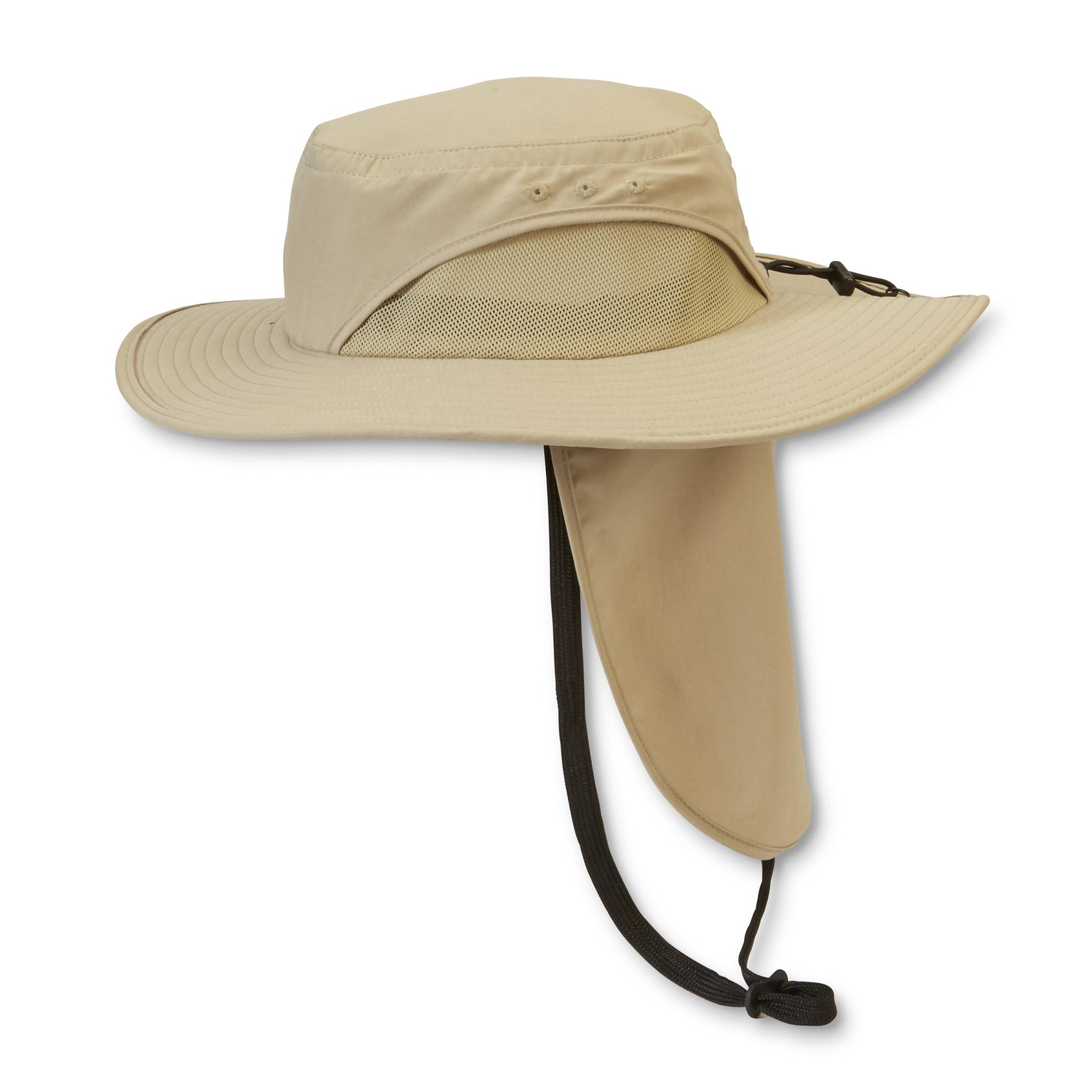 Outdoor Life Men's Vent Air Explorer Neck Drape Hat