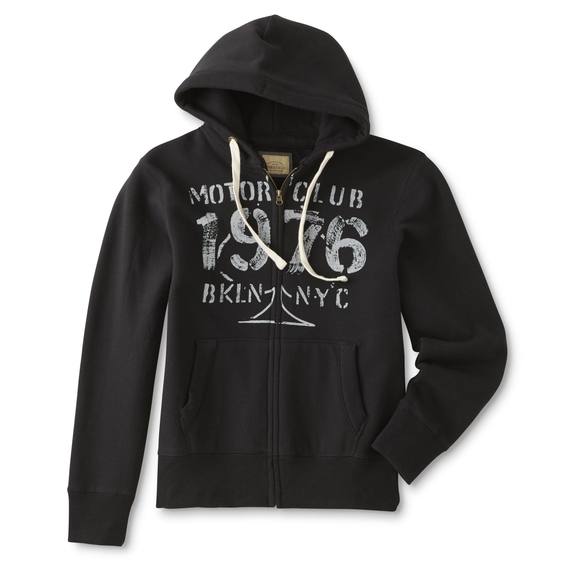 Roebuck & Co. Young Men's Graphic Hoodie Jacket - NYC