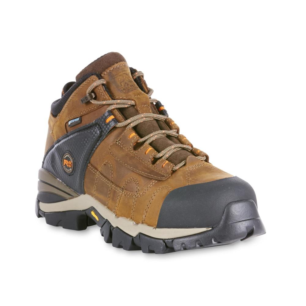 Timberland PRO Men's Hyperion 4" XL Alloy Safety Toe Waterproof Work Boot A17HH - Brown/Black