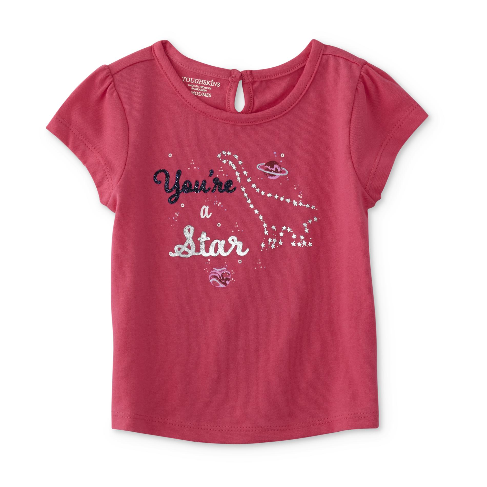 Toughskins Infant & Toddler Girls' Graphic T-Shirt - You're A Star