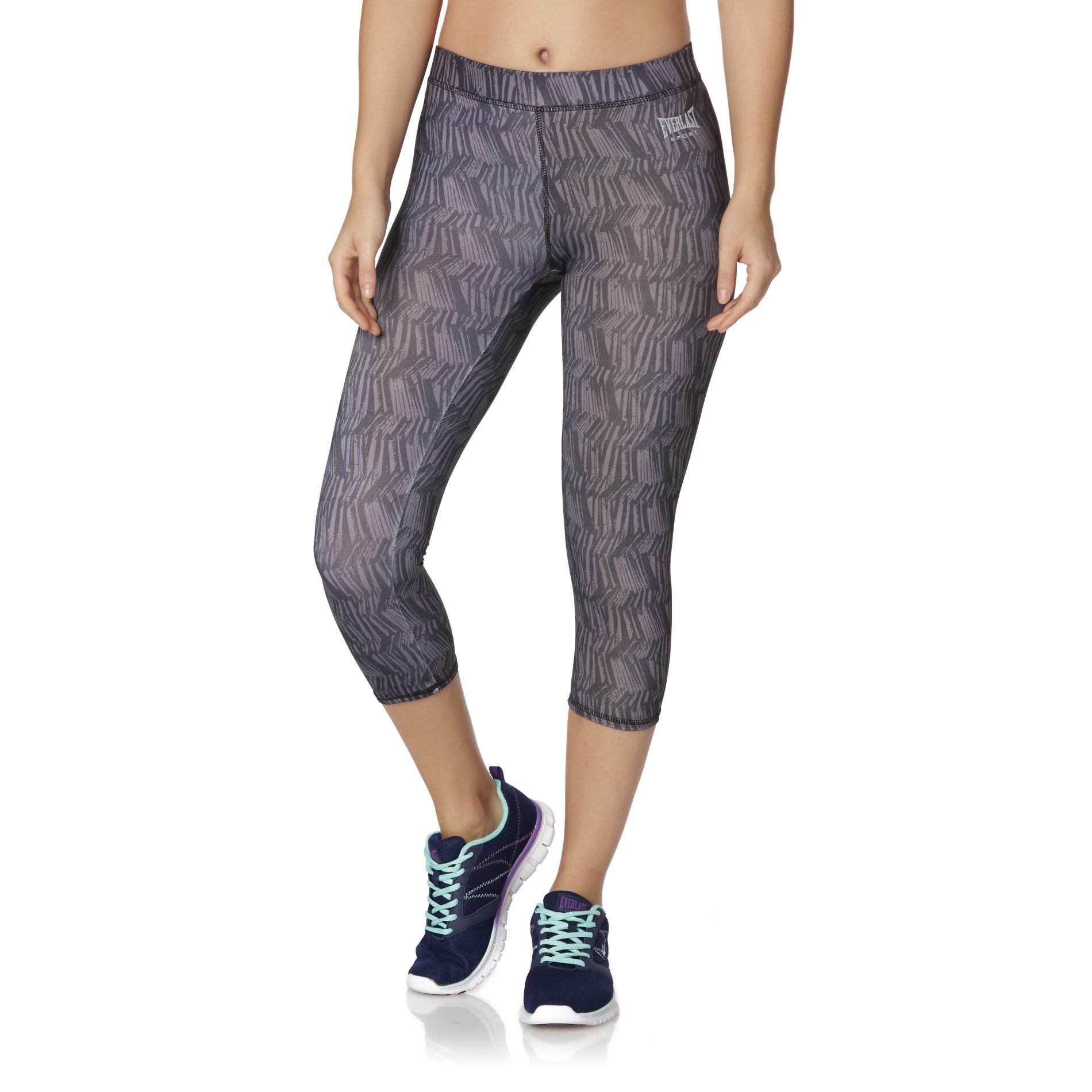Everlast® Sport Women's Capri Athletic Leggings Abstract Shop Your