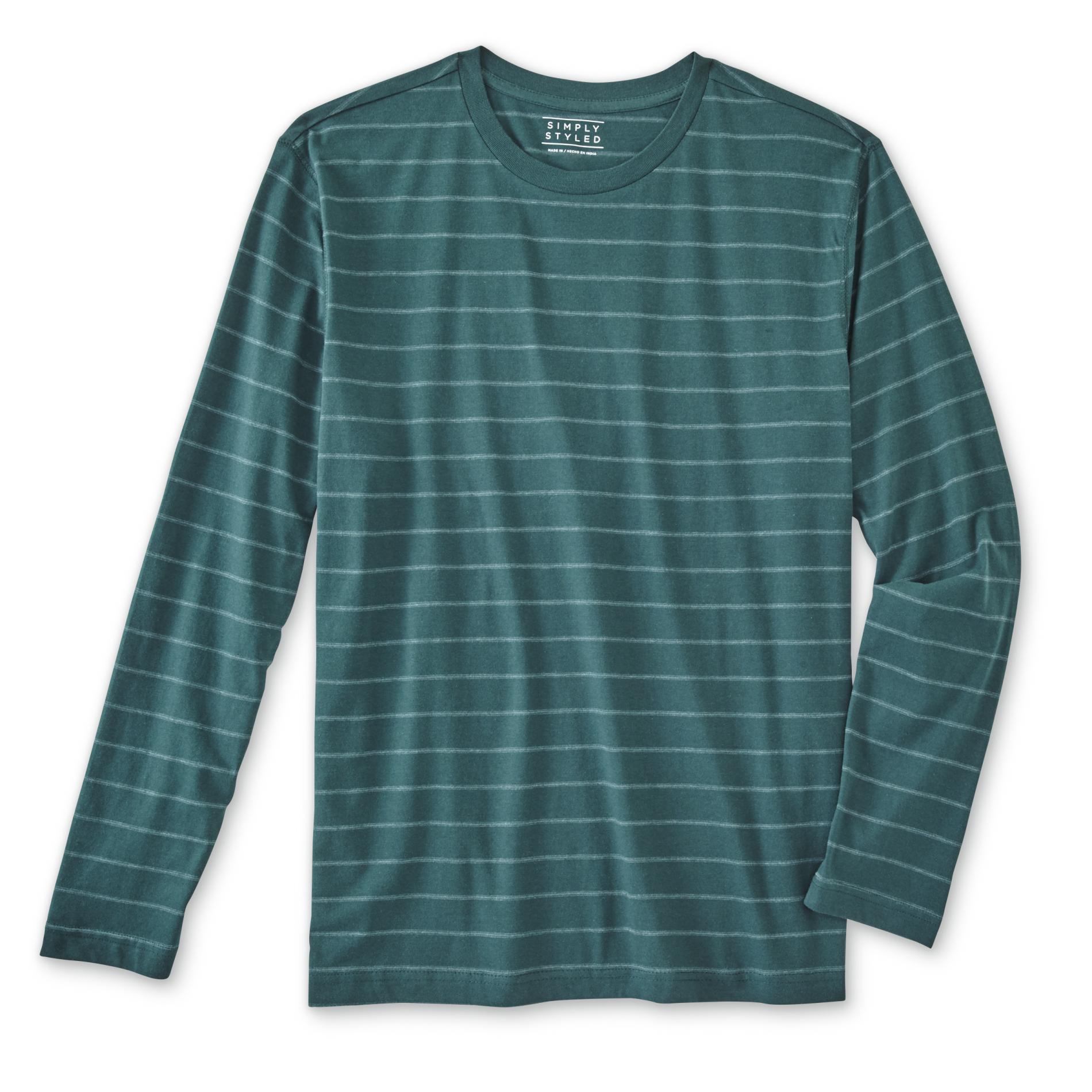 Simply Styled Men's Long-Sleeve T-Shirt - Striped
