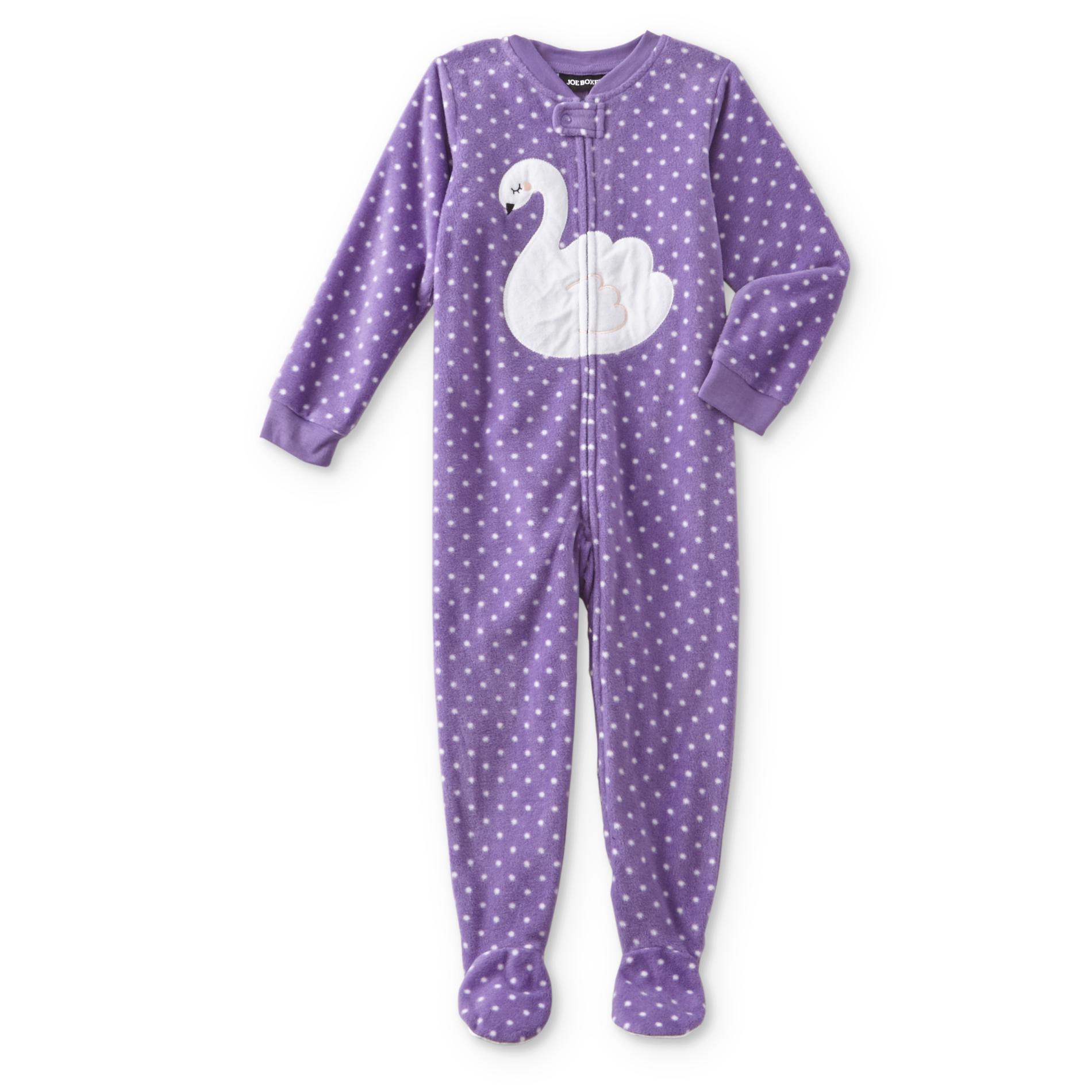 Joe Boxer Toddler & Infant Girls’ Blanket Sleeper Pajamas - Swan, Size: 3T;12 months;2T;5T;4T;18 months, Deep Lavender Joe Boxer Toddler & Infant Girls’ Blanket Sleeper Pajamas - Swan, Size: 3T;12 months;2T;5T;4T;18 months, Deep Lavender