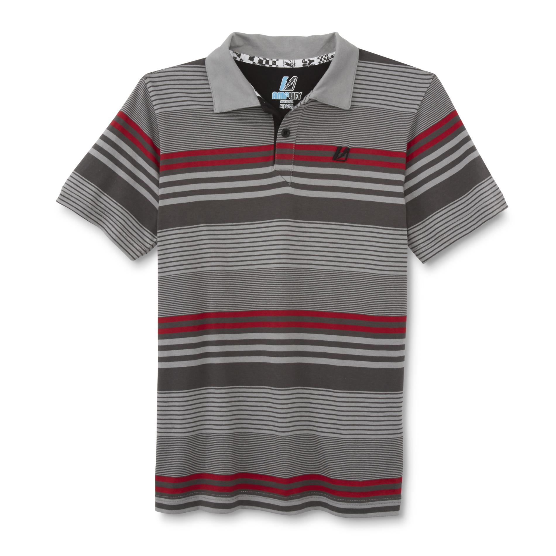 Amplify Boy's Polo Shirt - Striped