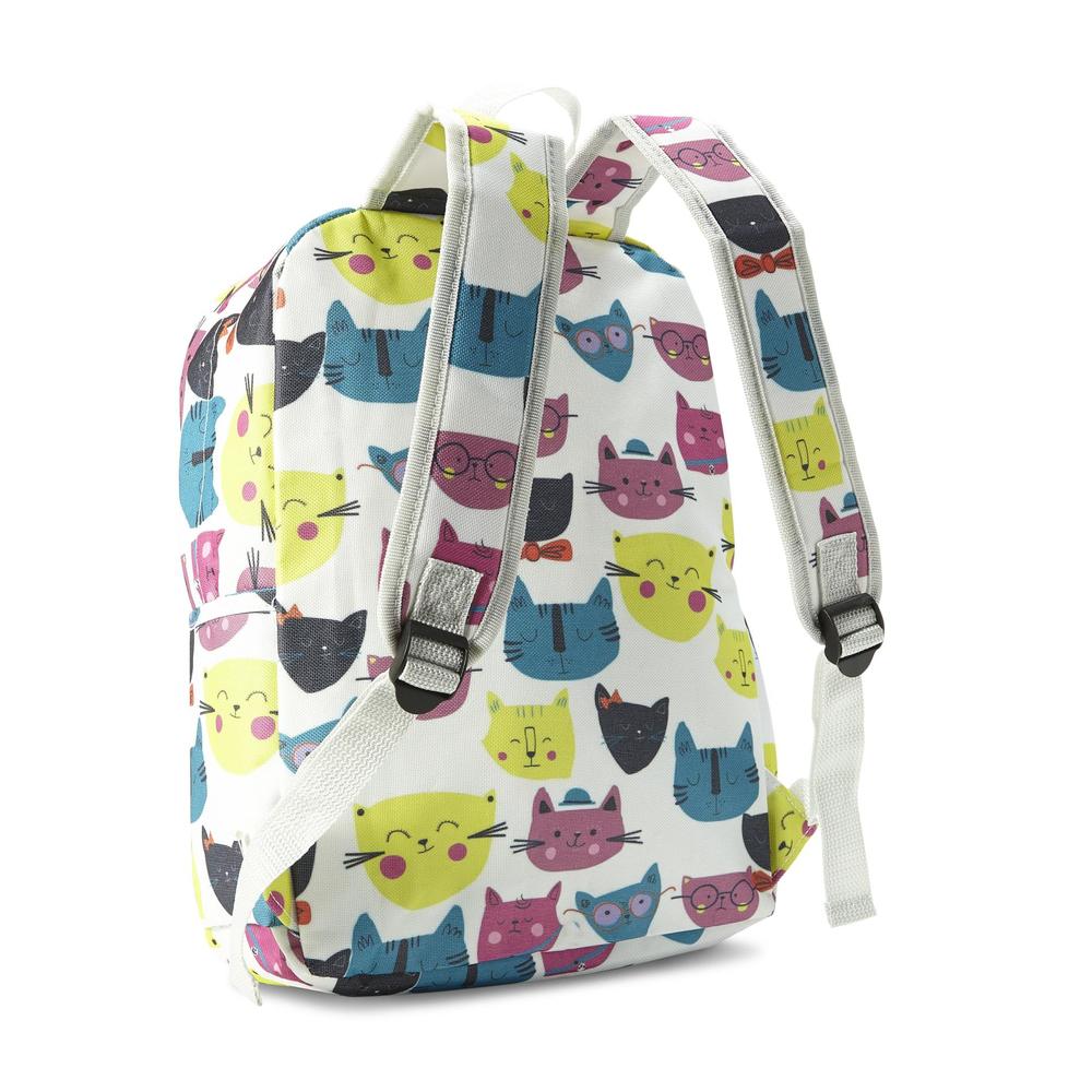 Canvas Backpack - Cats