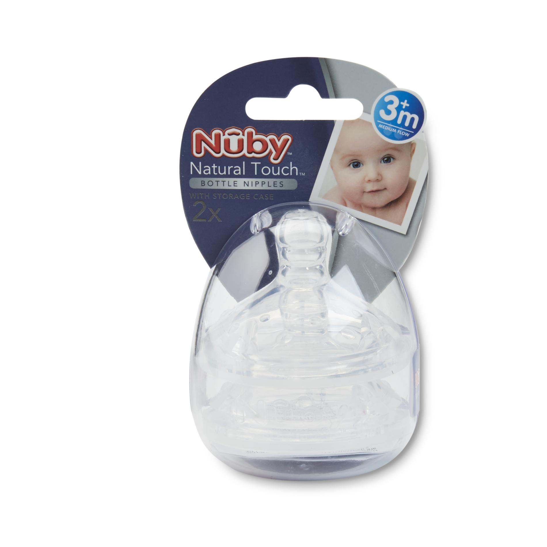 nuby bottle nipples