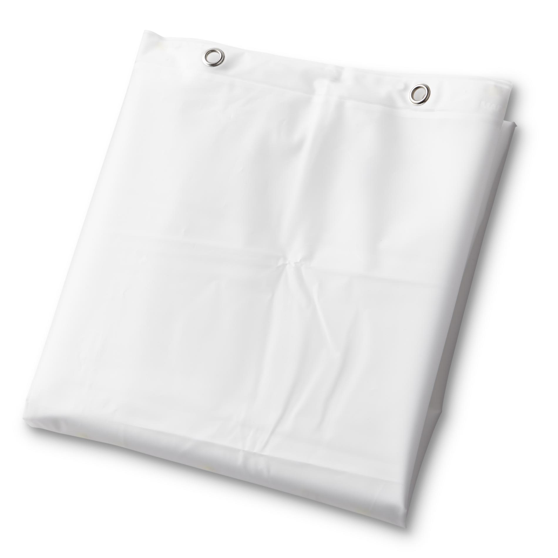 Essential Home Shower Liner, White Essential Home Shower Liner, White