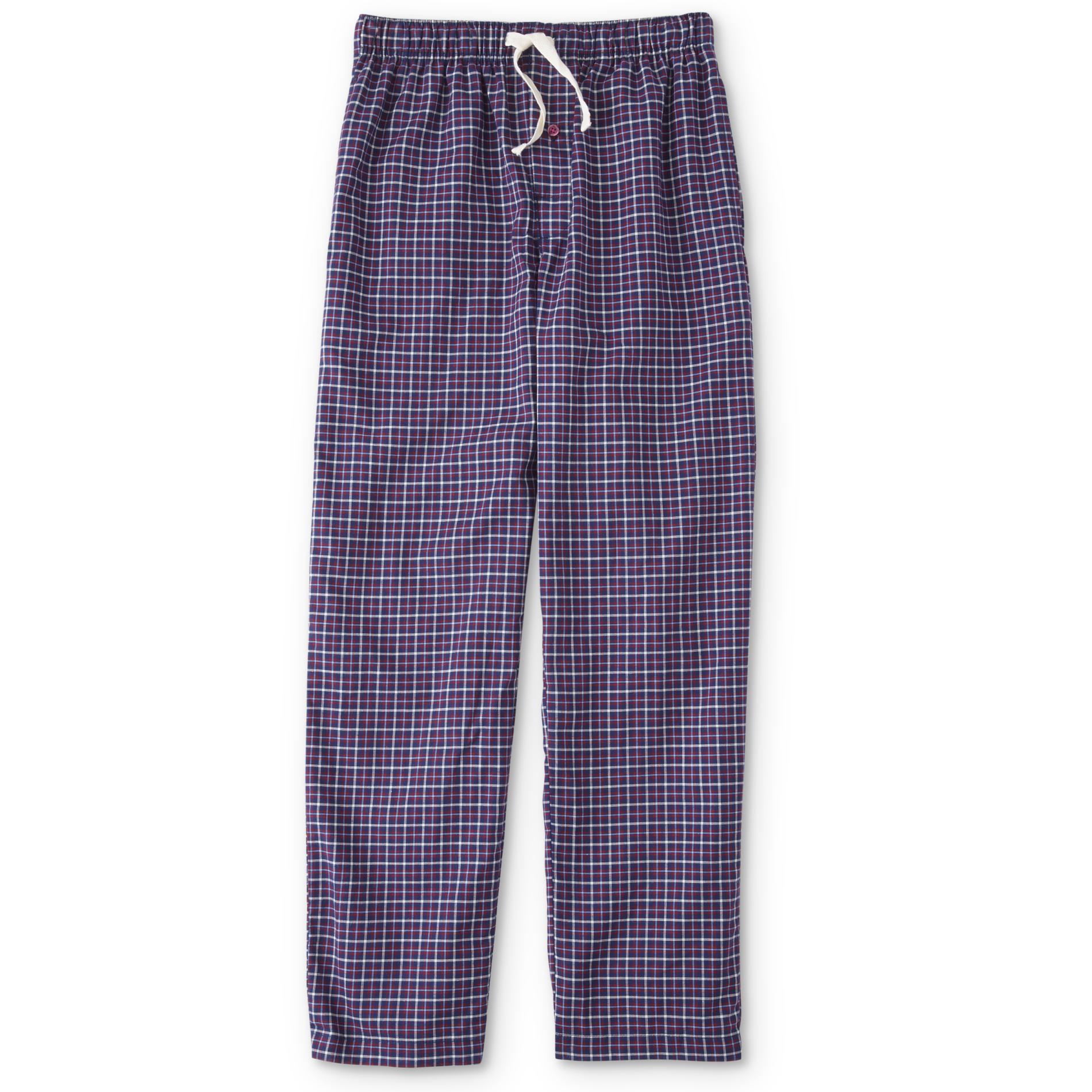 Basic Editions Men's Pajama Pants - Plaid