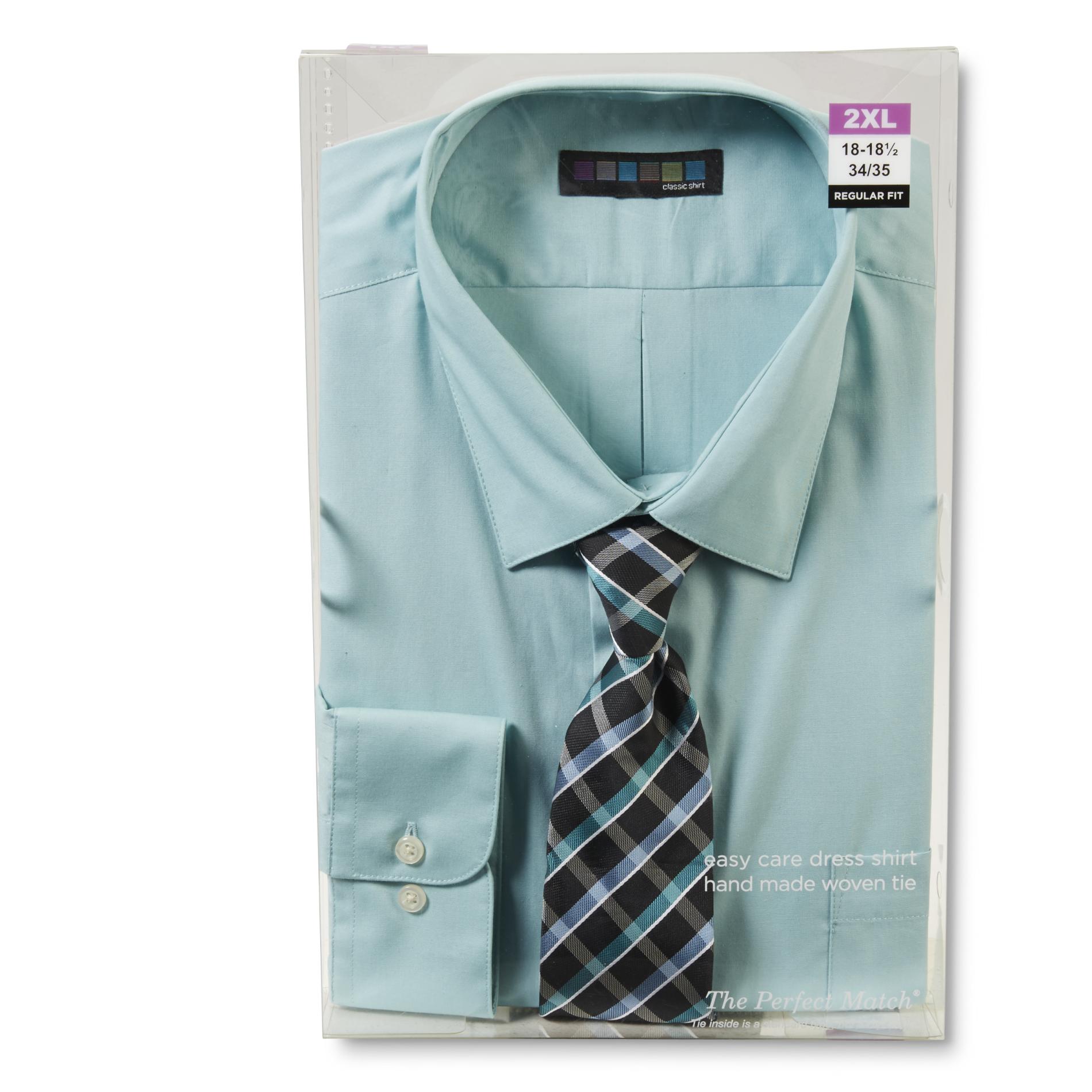 Men's Dress Shirt & Necktie