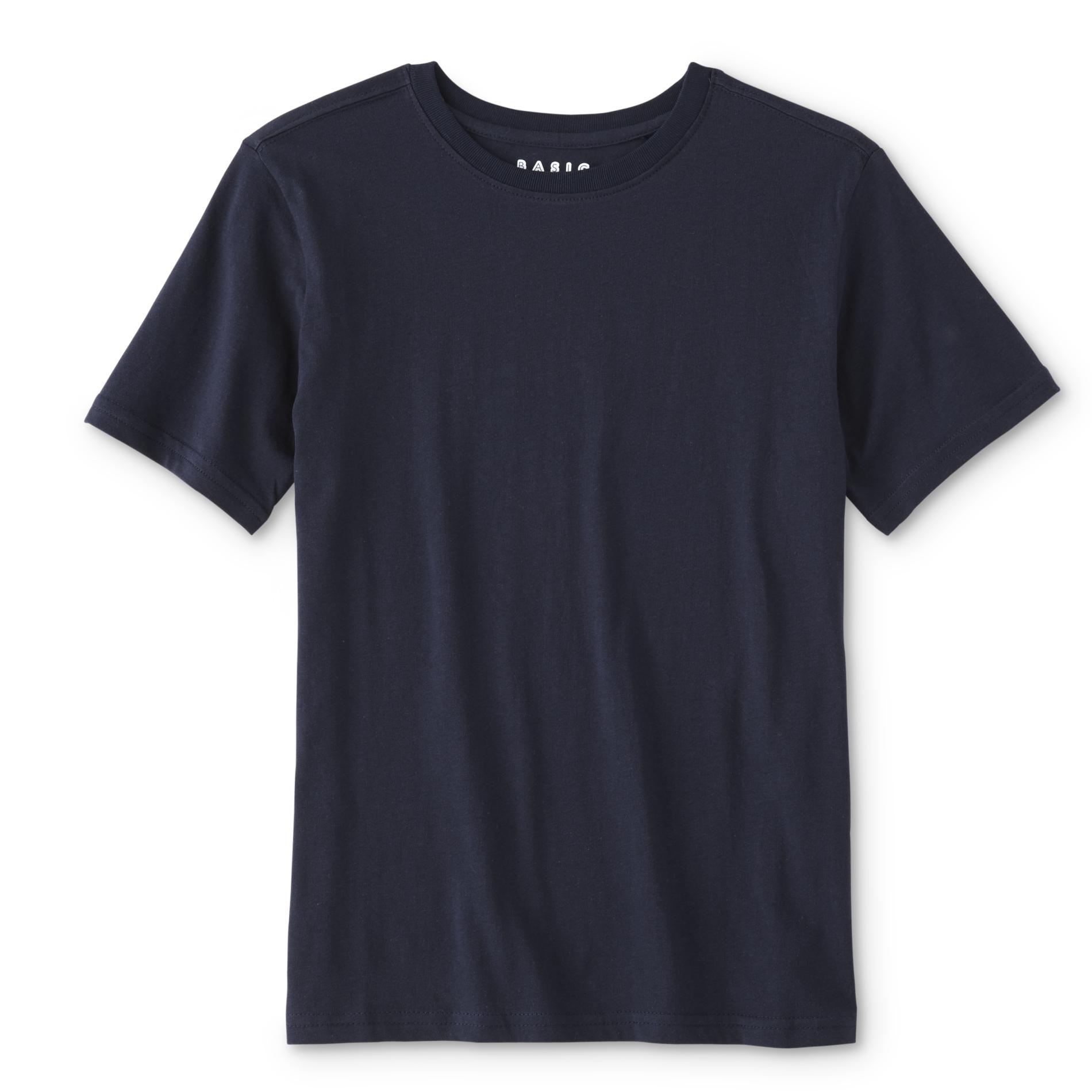 Basic Editions Boys' Crew Neck T-Shirt, Size: Medium, Rocket Red Basic Editions Boys' Crew Neck T-Shirt, Size: Medium, Rocket Red