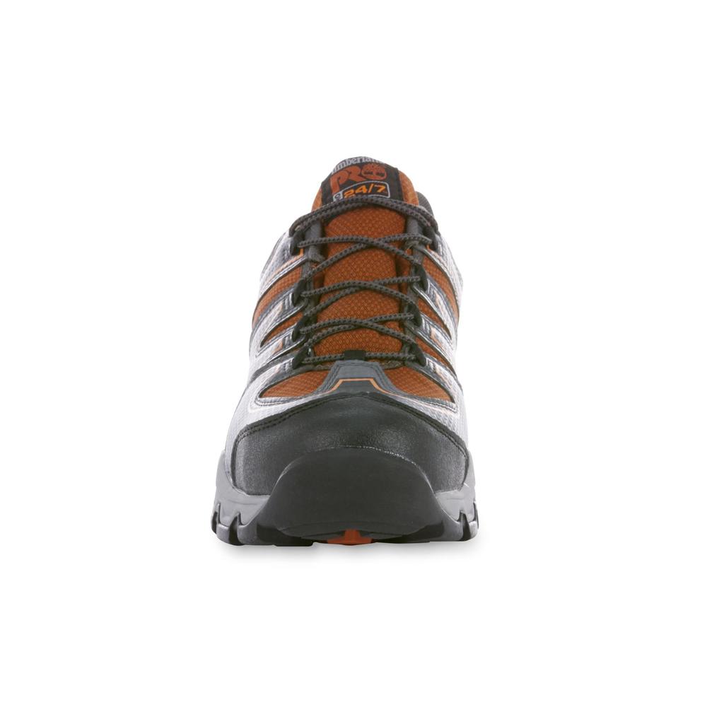 Timberland PRO Men's Rockscape Steel Toe Work Shoe A11OU - Gray/Orange