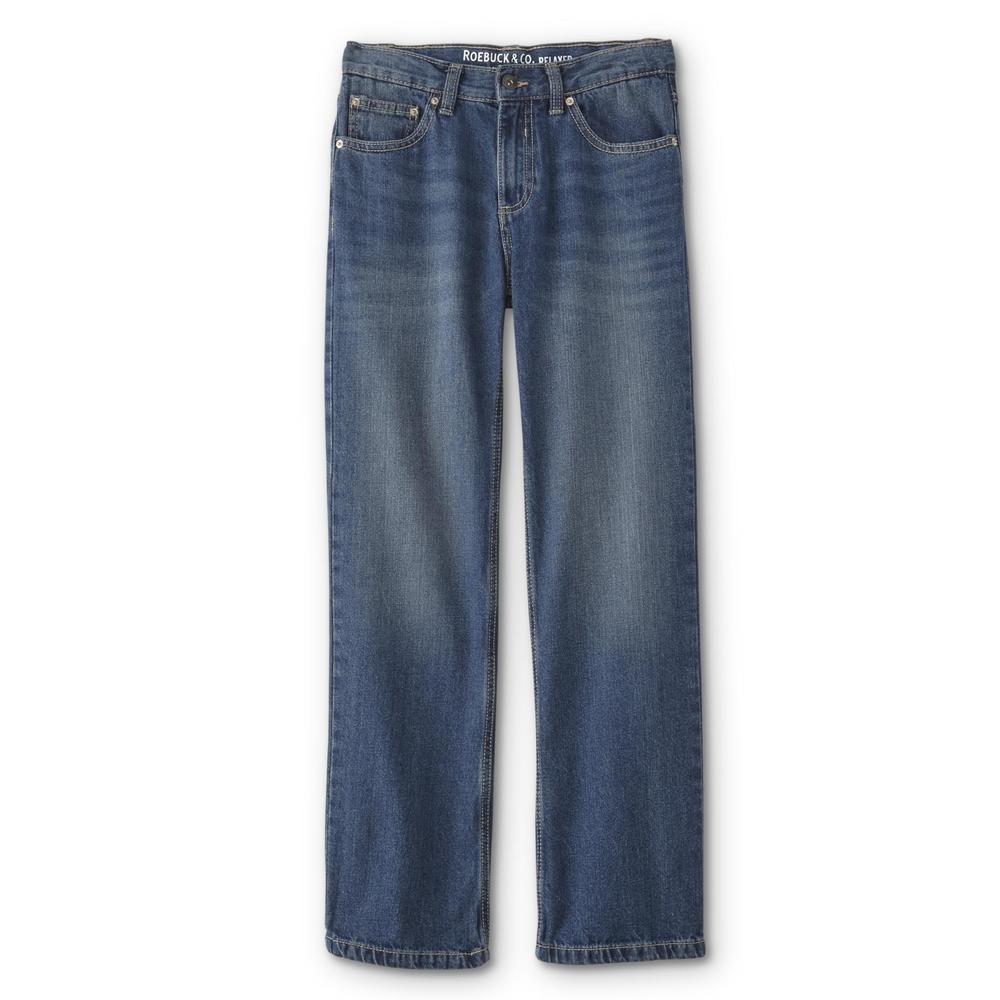 Roebuck & Co. Boys' Husky Relaxed Fit Jeans