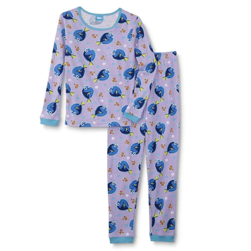 Disney Finding Dory Girl's 2-Pairs Pajamas
