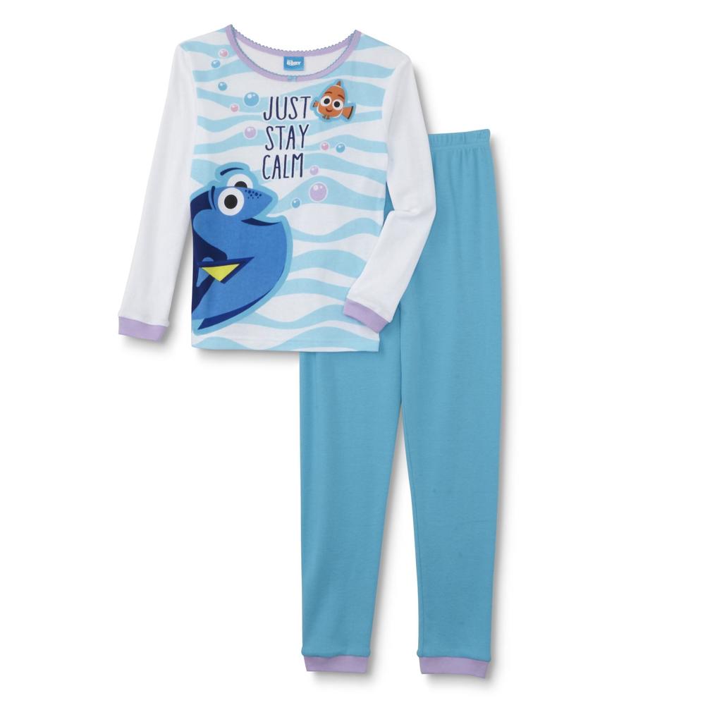 Disney Finding Dory Girl's 2-Pairs Pajamas