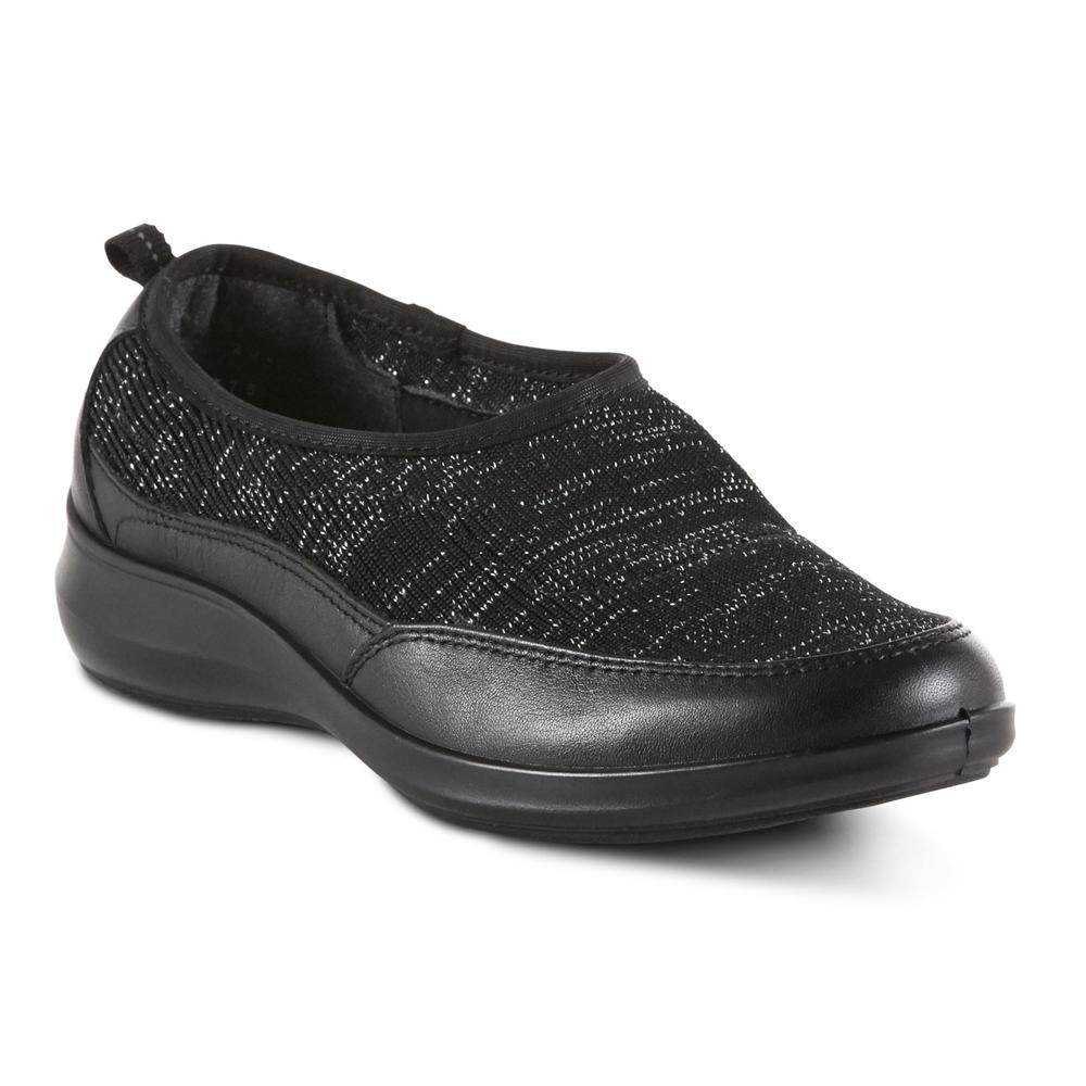 Flexi Women's Miroslava Casual Slip-on Shoe - Black
