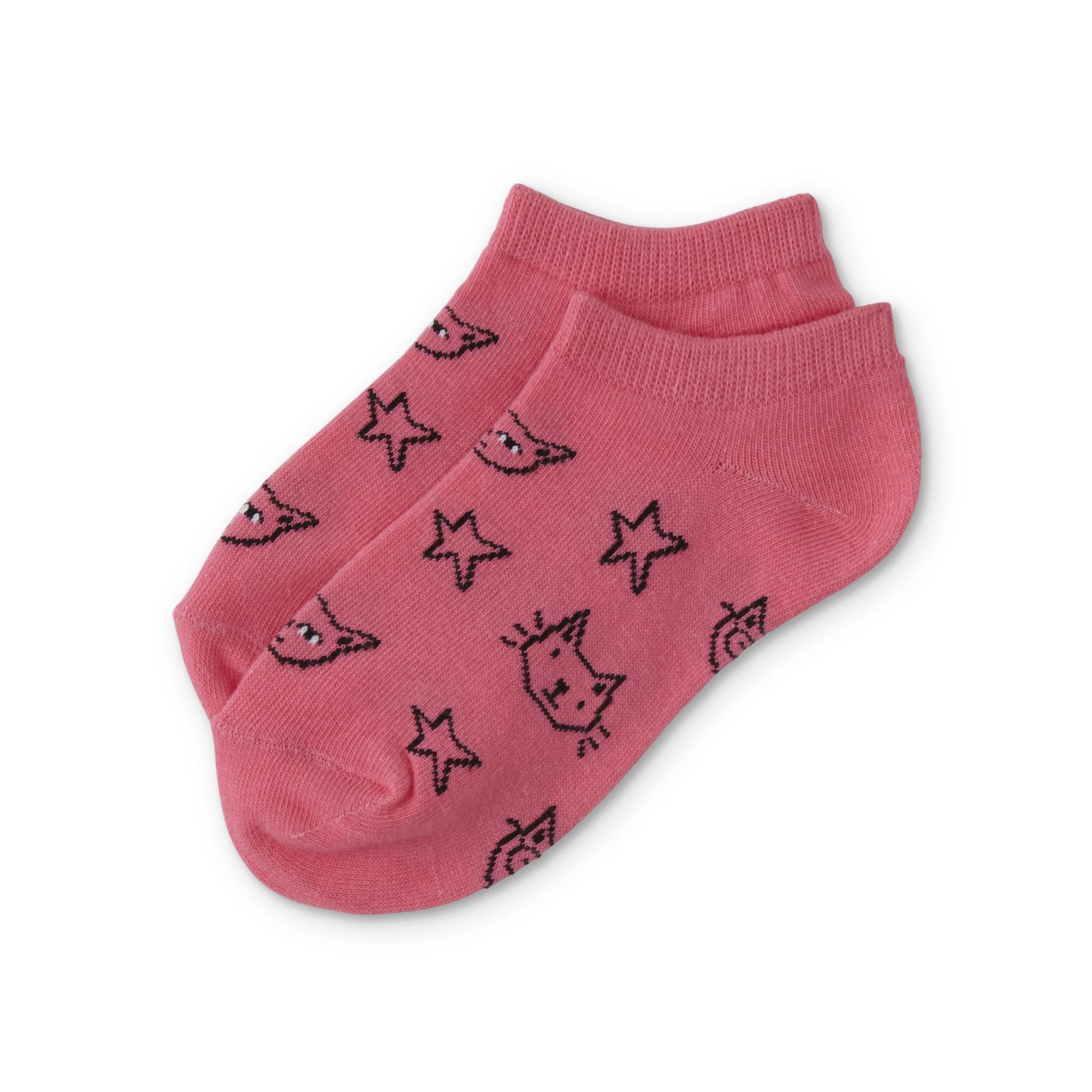 Girls' Ankle Socks - Cats