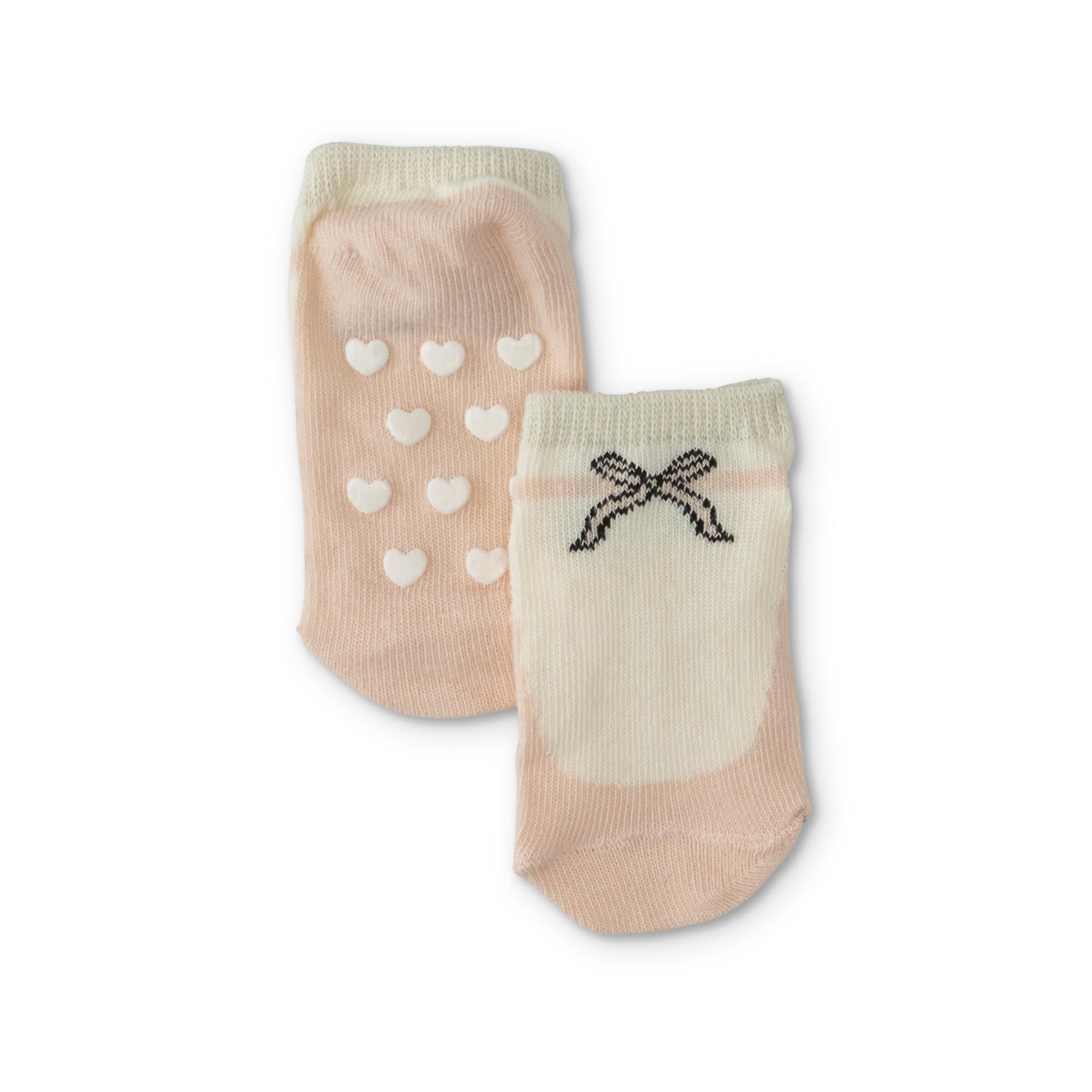 Toddler Girls' Ankle Socks - Ballerina Shoe