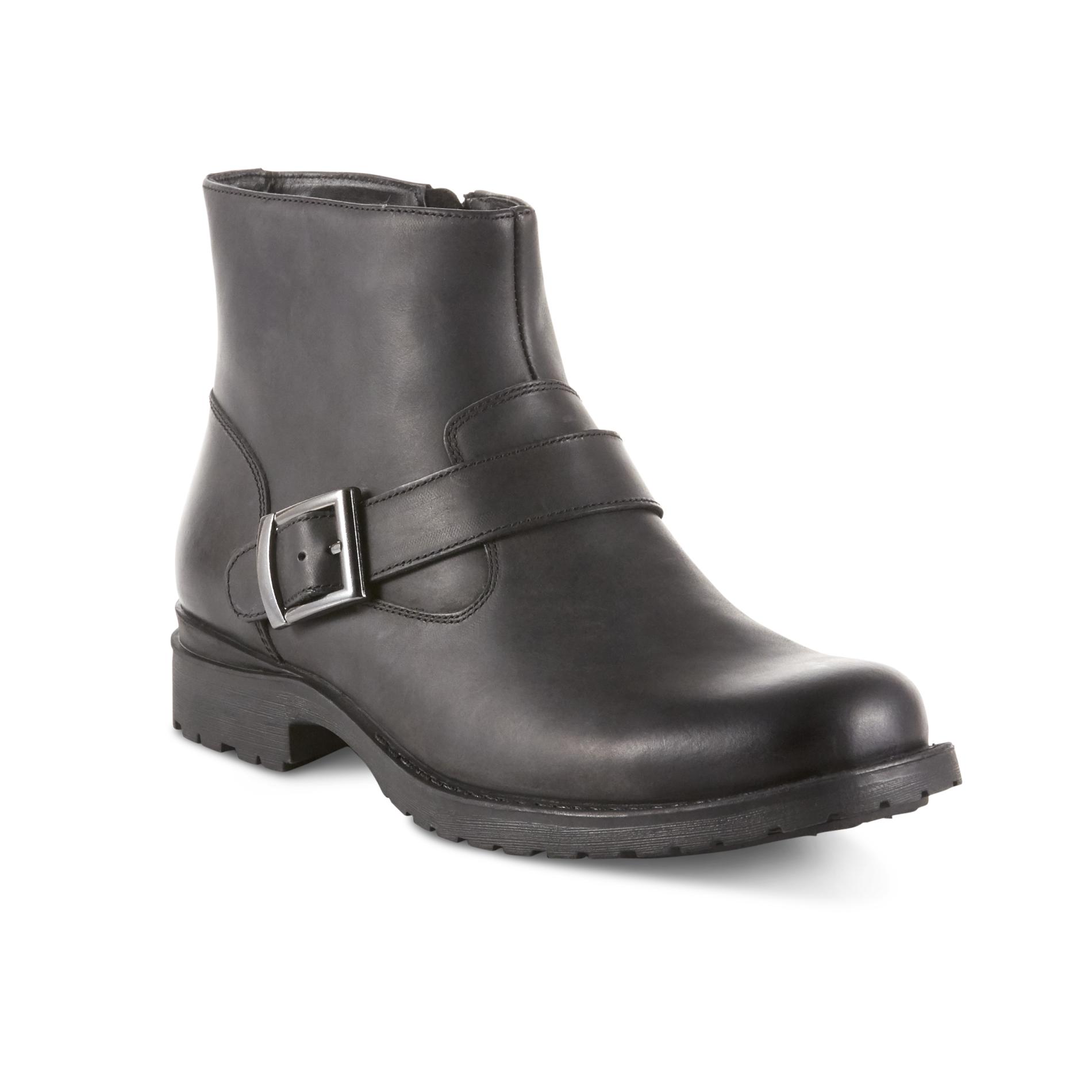 Roebuck & Co. Men's Luther Motorcycle Boot - Black