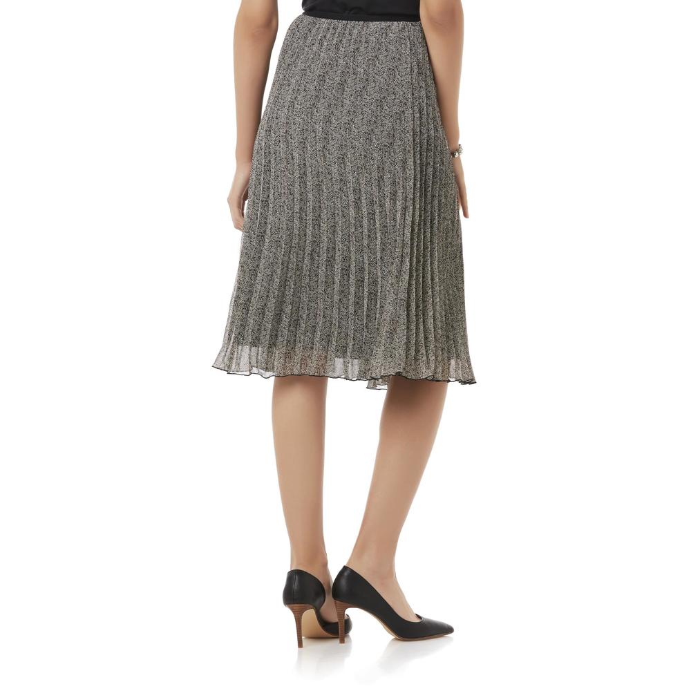 Covington Women's Midi Skirt - Abstract