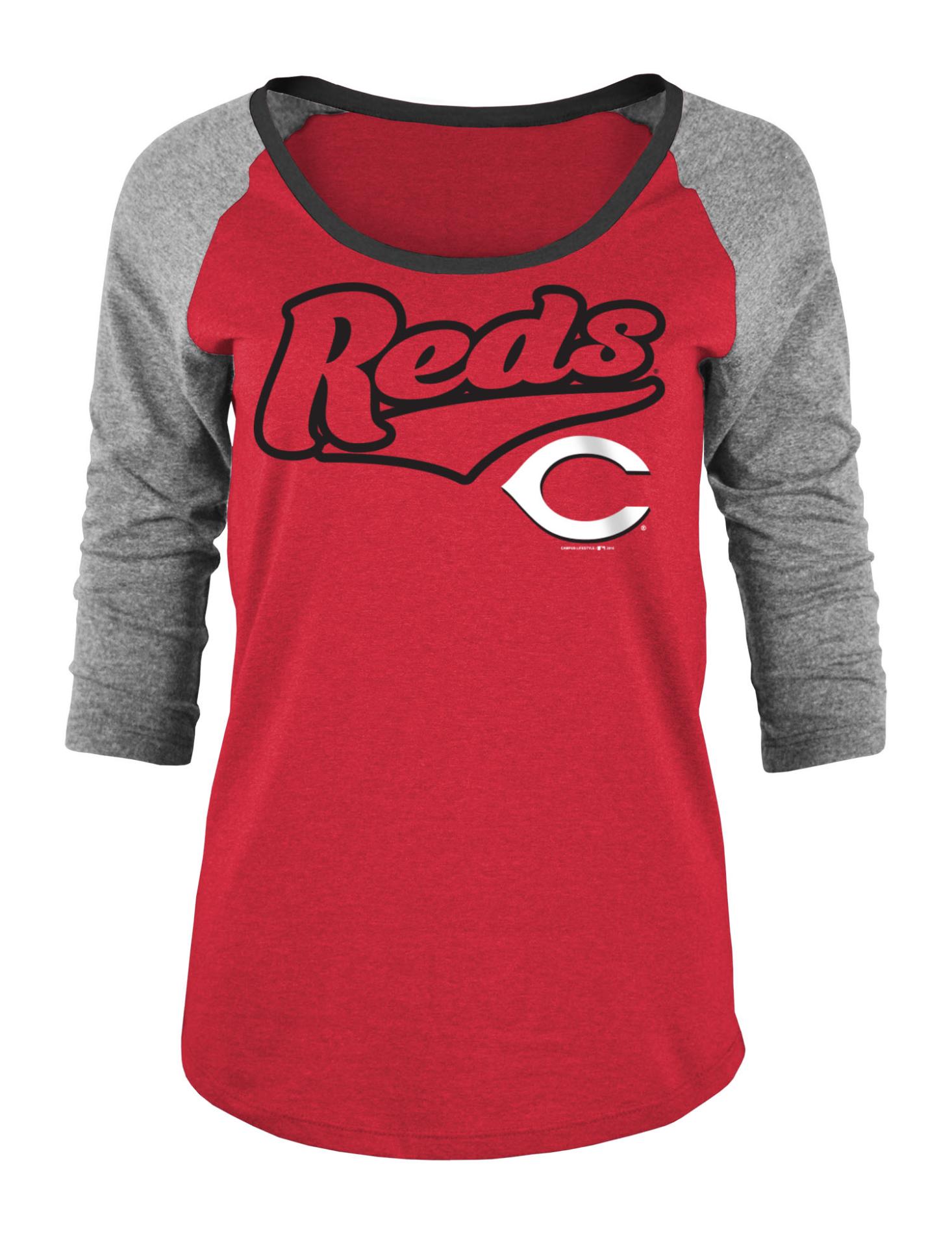 MLB Women's Raglan T-Shirt - Cincinnati Reds