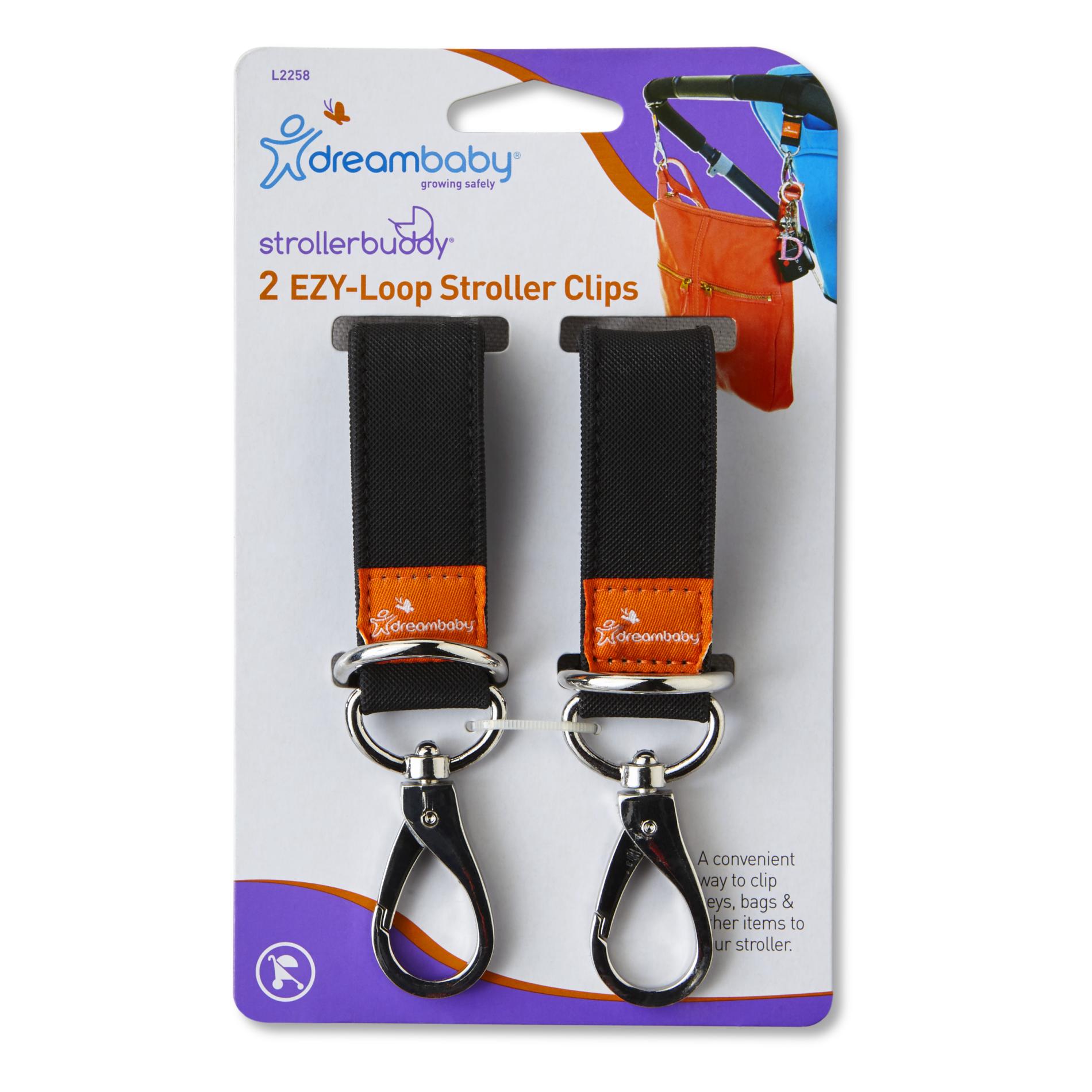 Dreambaby Infants' 2-Pack Stroller Clips