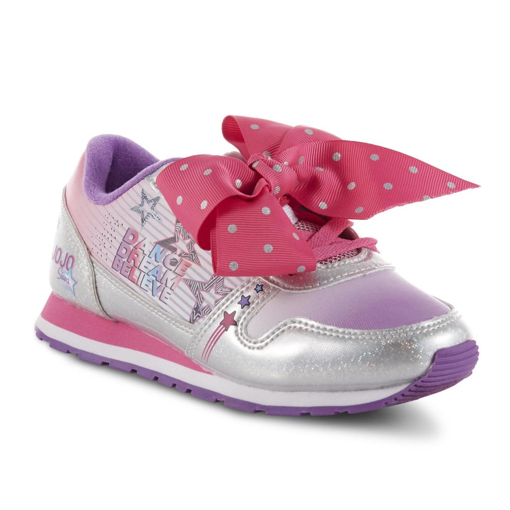 Character Girls' JoJo Siwa Sneaker - Purple/Pink