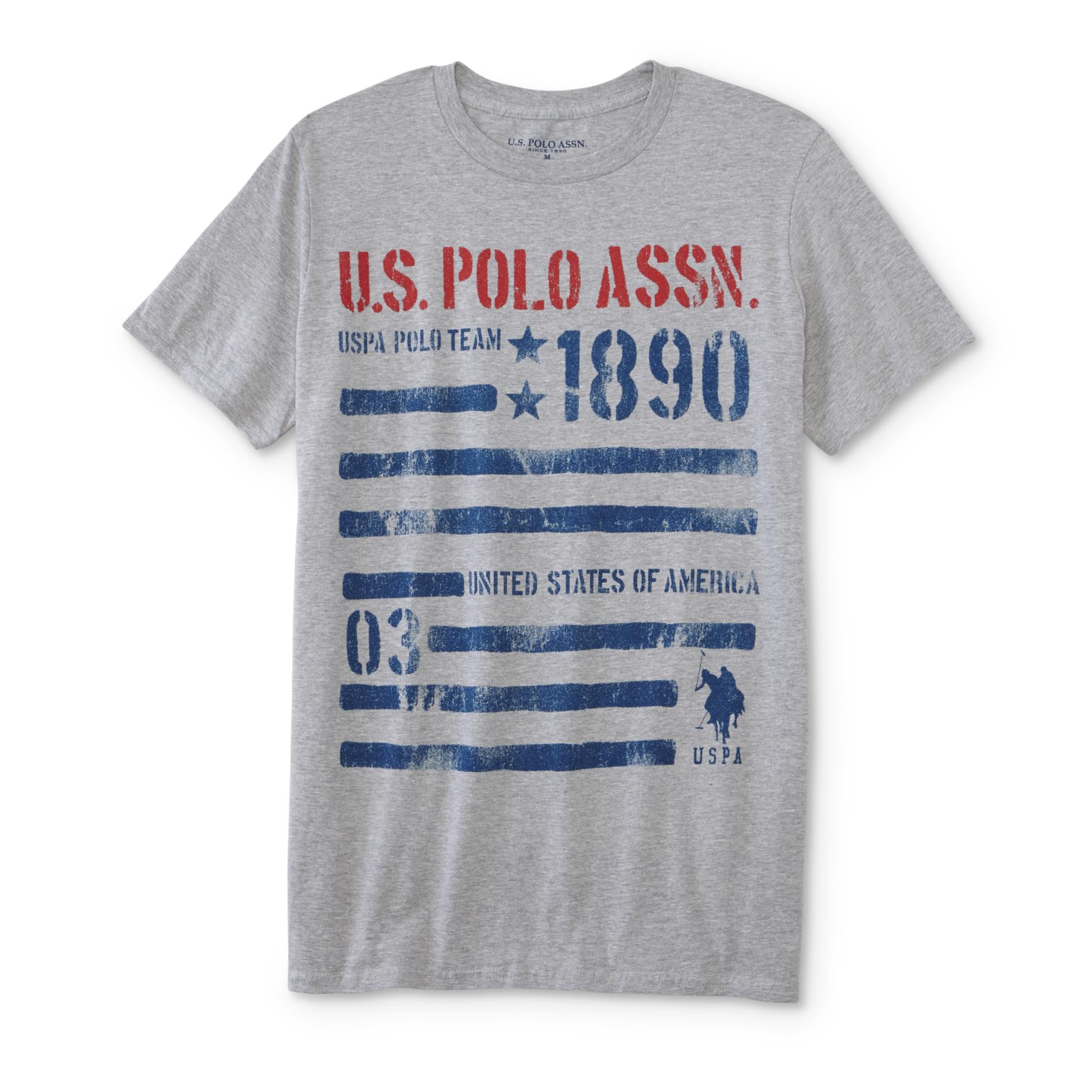 U.S. Polo Assn. Men's Graphic T-Shirt - American Flag