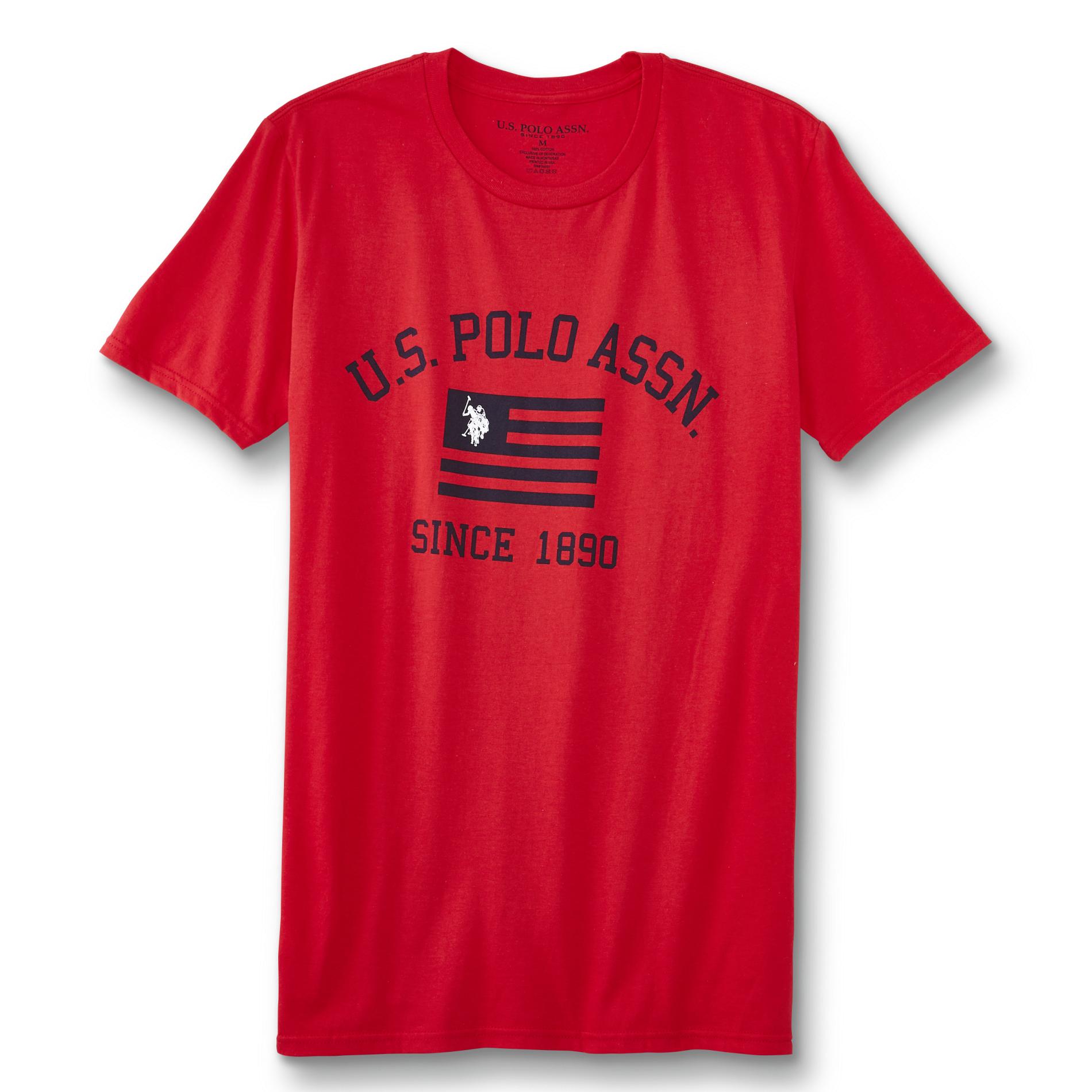 U.S. Polo Assn. Men's Graphic T-Shirt - American Flag