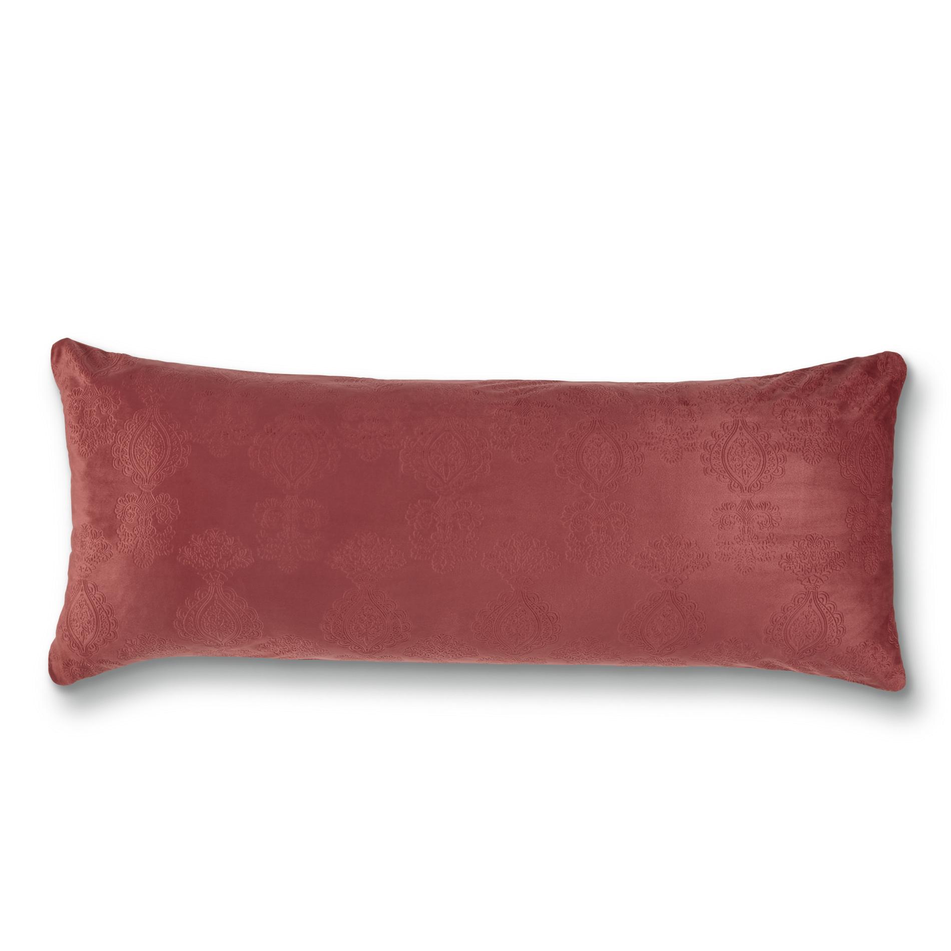 Essential Home Plush Body Pillow Cover