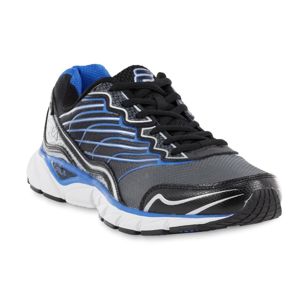 Fila Men's Memory Countdown 3 Black/Gray/Blue Running Shoe