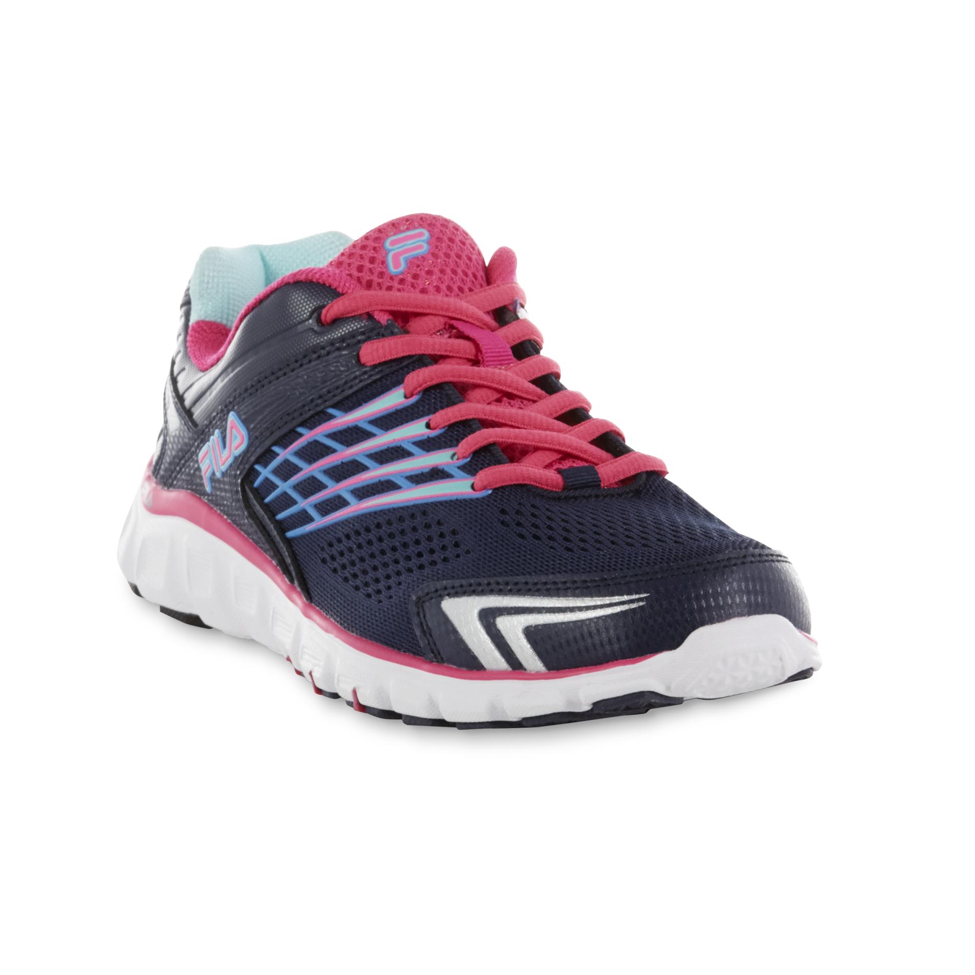 Fila Women's Memory Arizer Athletic Shoe - Blue/Pink
