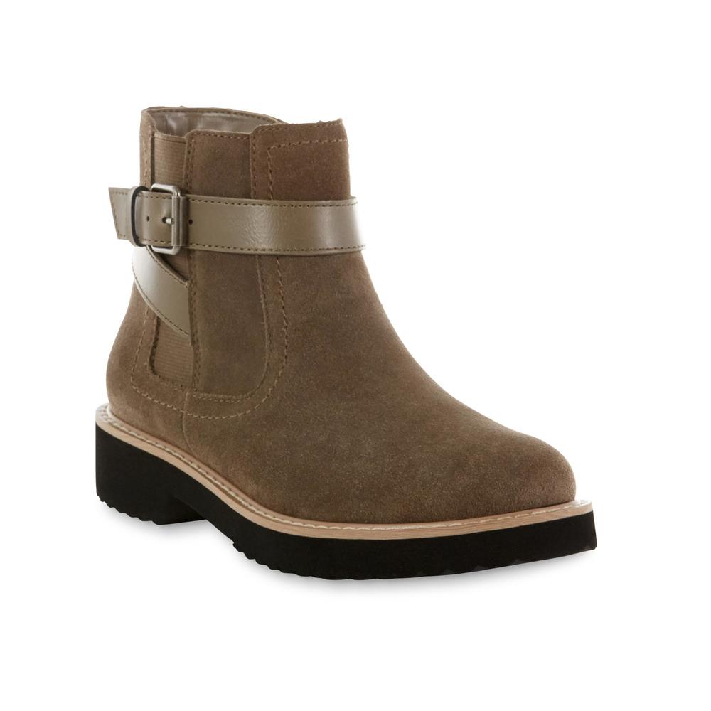 Bongo Women's Kinsley Taupe Ankle Bootie