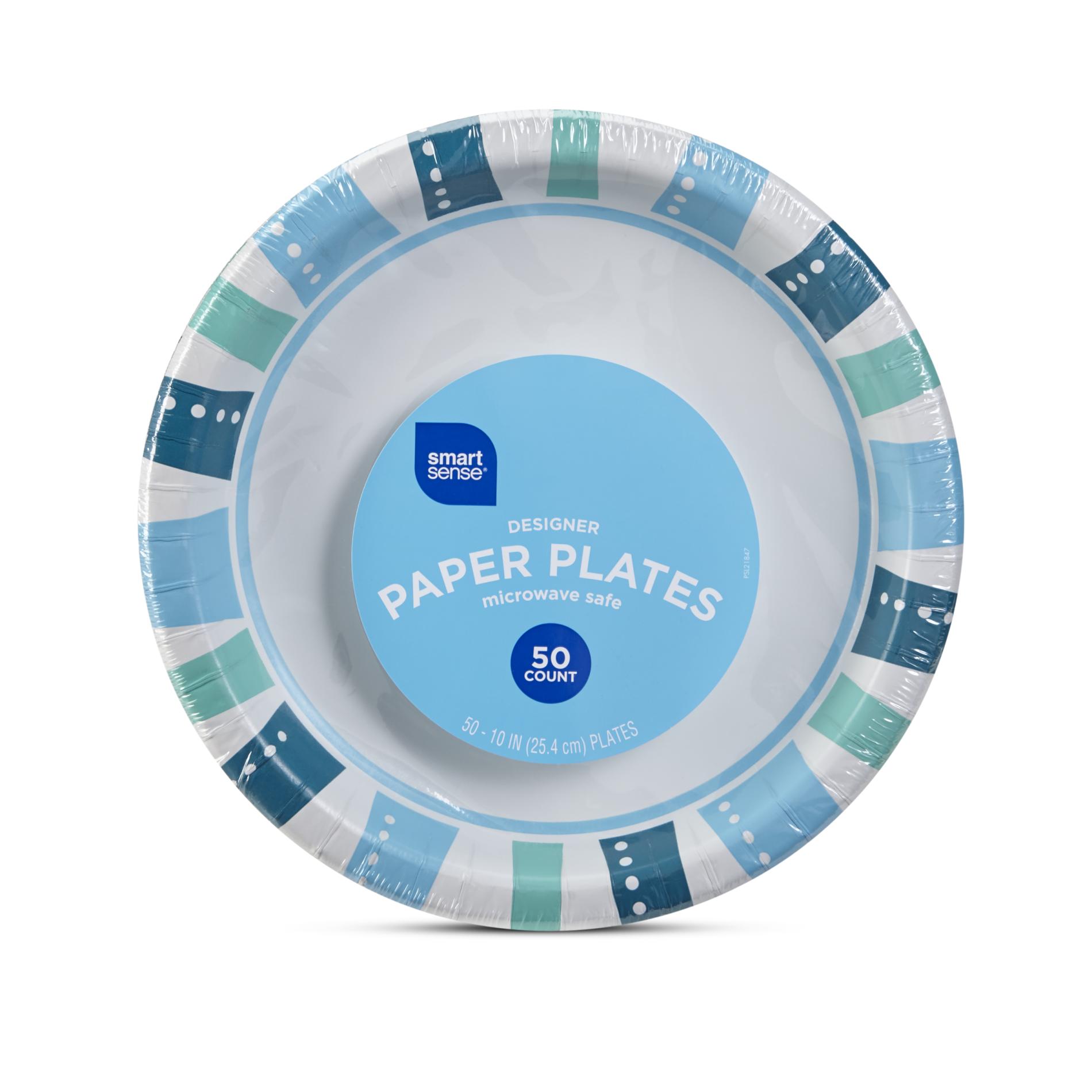 Smart Sense Paper Plates 50 Count Shop Your Way Online Shopping