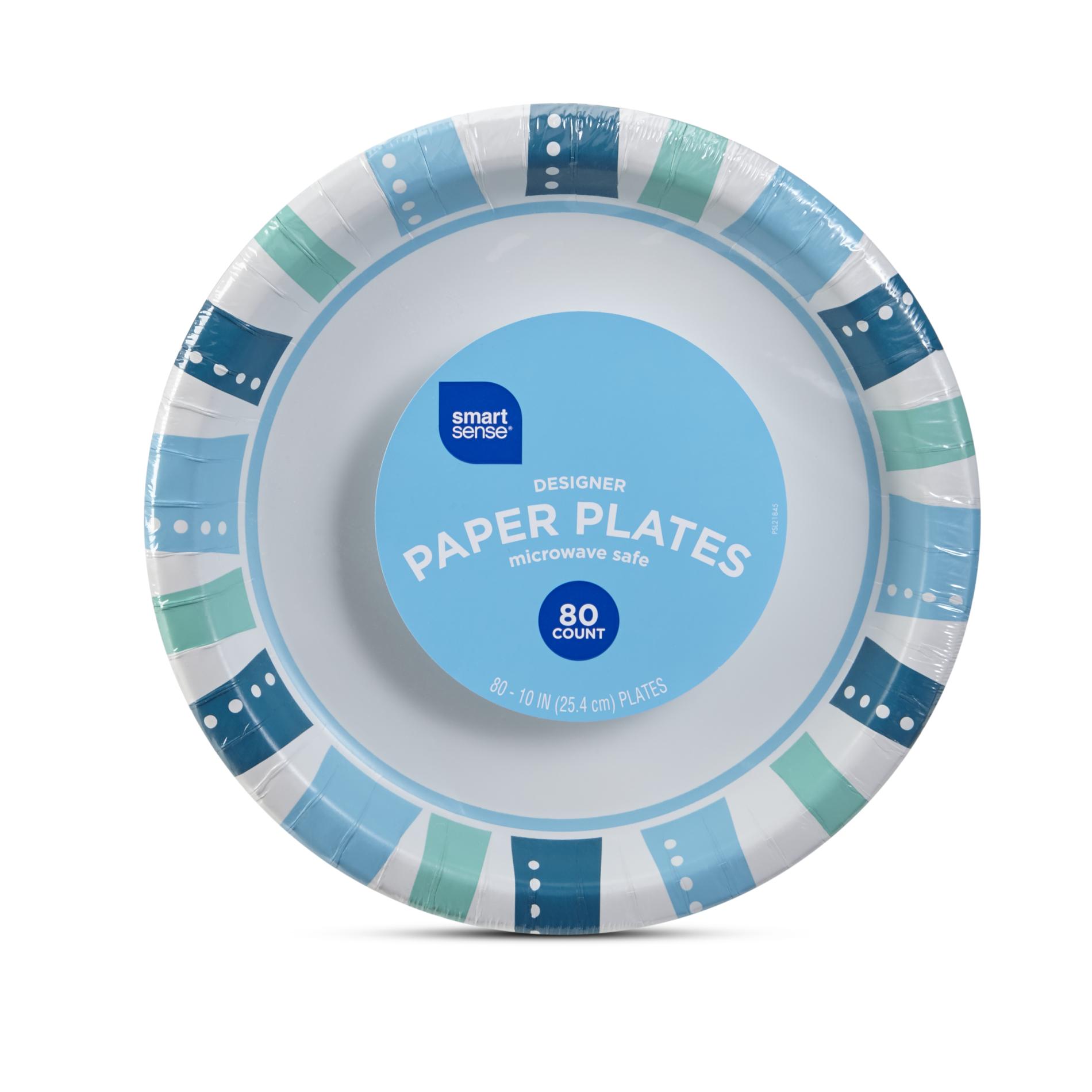 Smart Sense Paper Plates 80 Count Shop Your Way Online Shopping