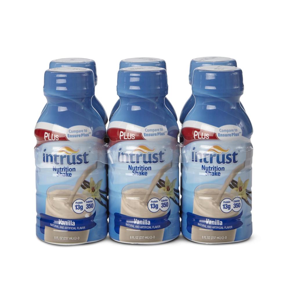Intrust Plus 6-Pack Vanilla Nutrition Shake