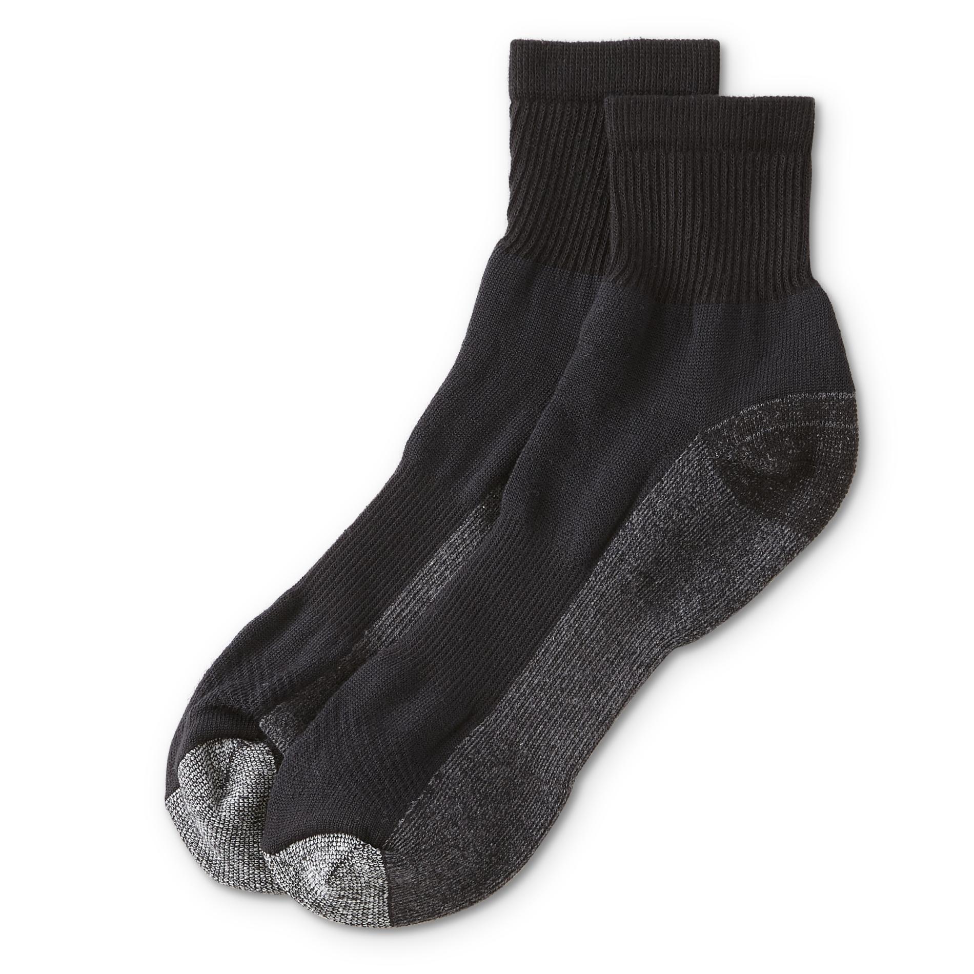 Craftsman Men's 2-Pairs Quarter Socks
