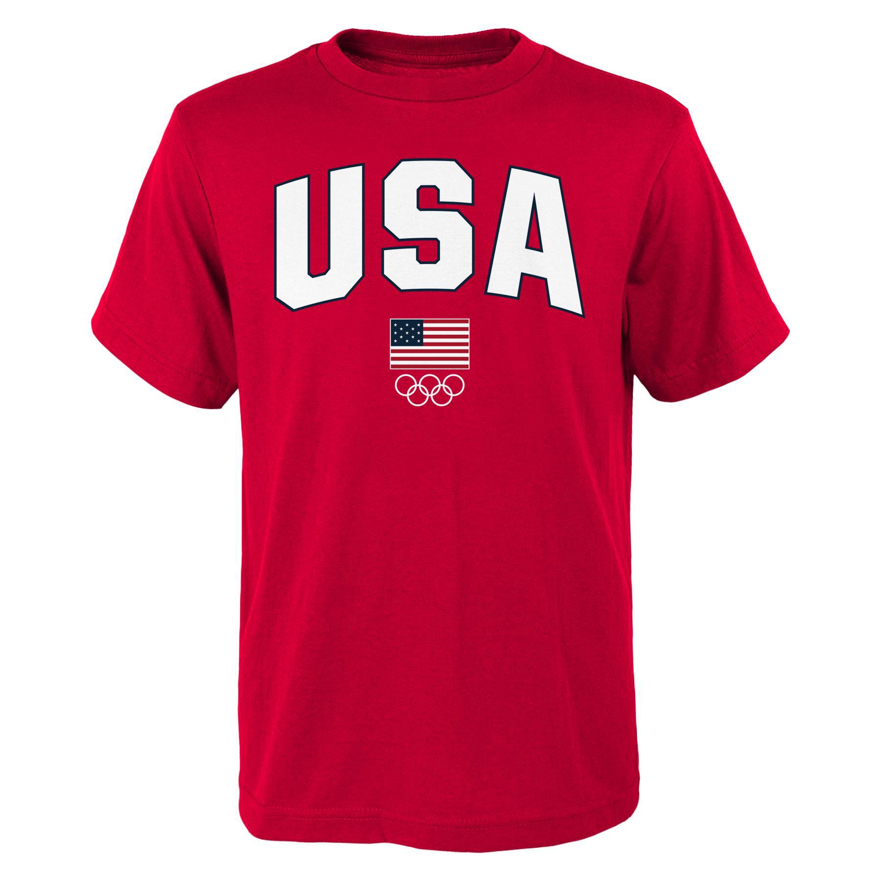Boy's Olympic Games Graphic T-Shirt - USA